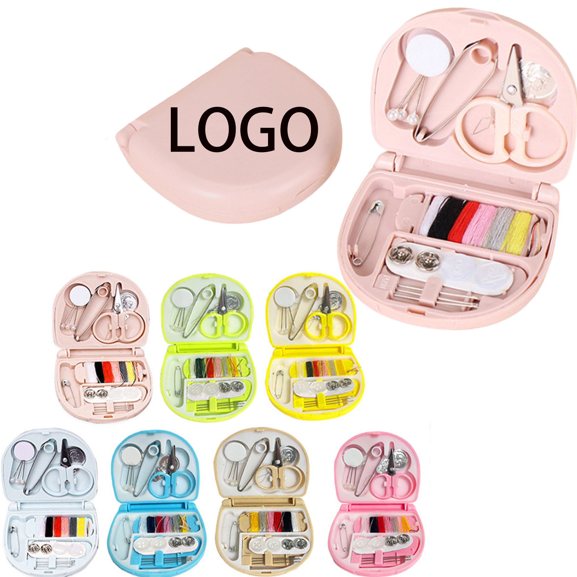 Mini Portable Travel Sewing Box 2