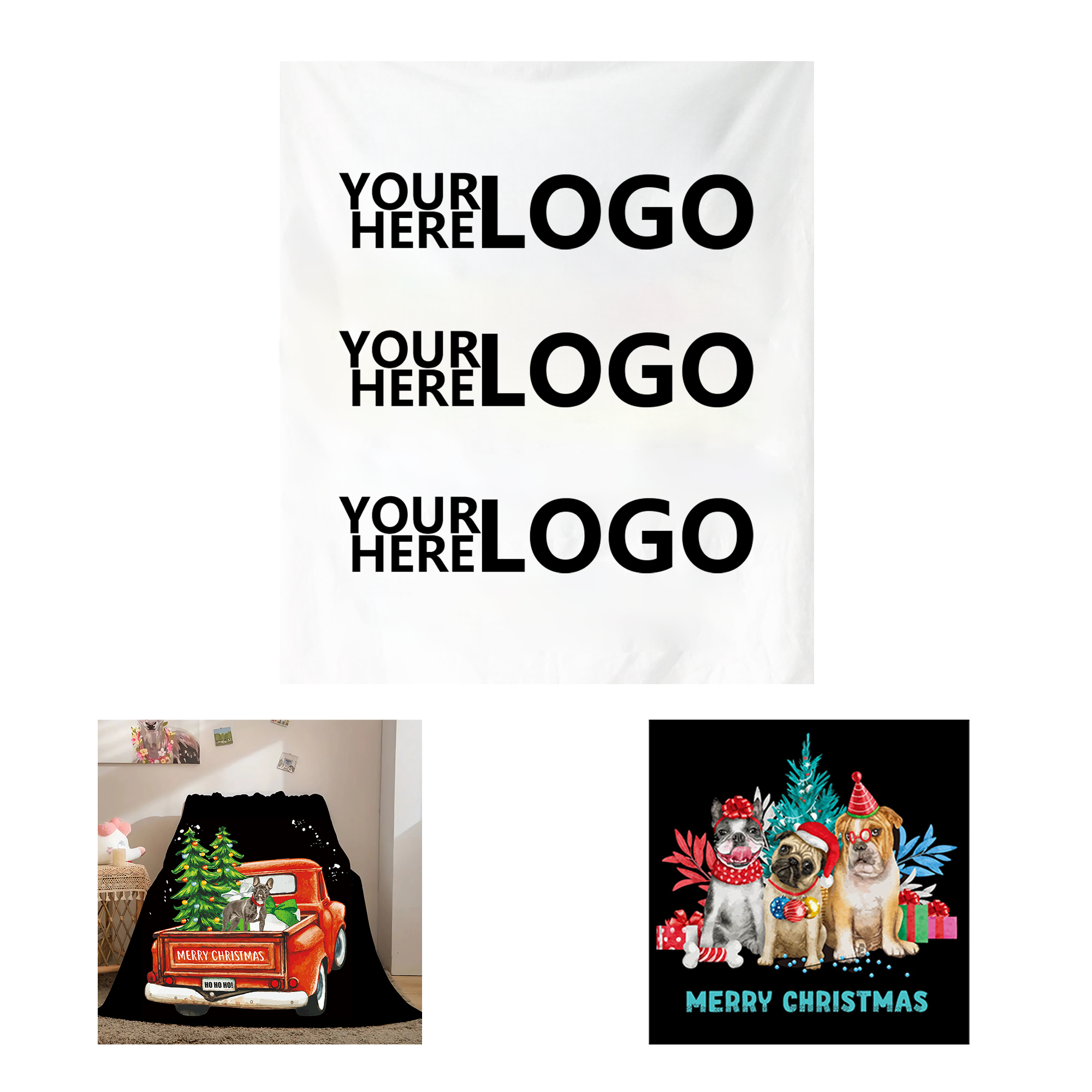 Fully Customizable Fleece Blanket