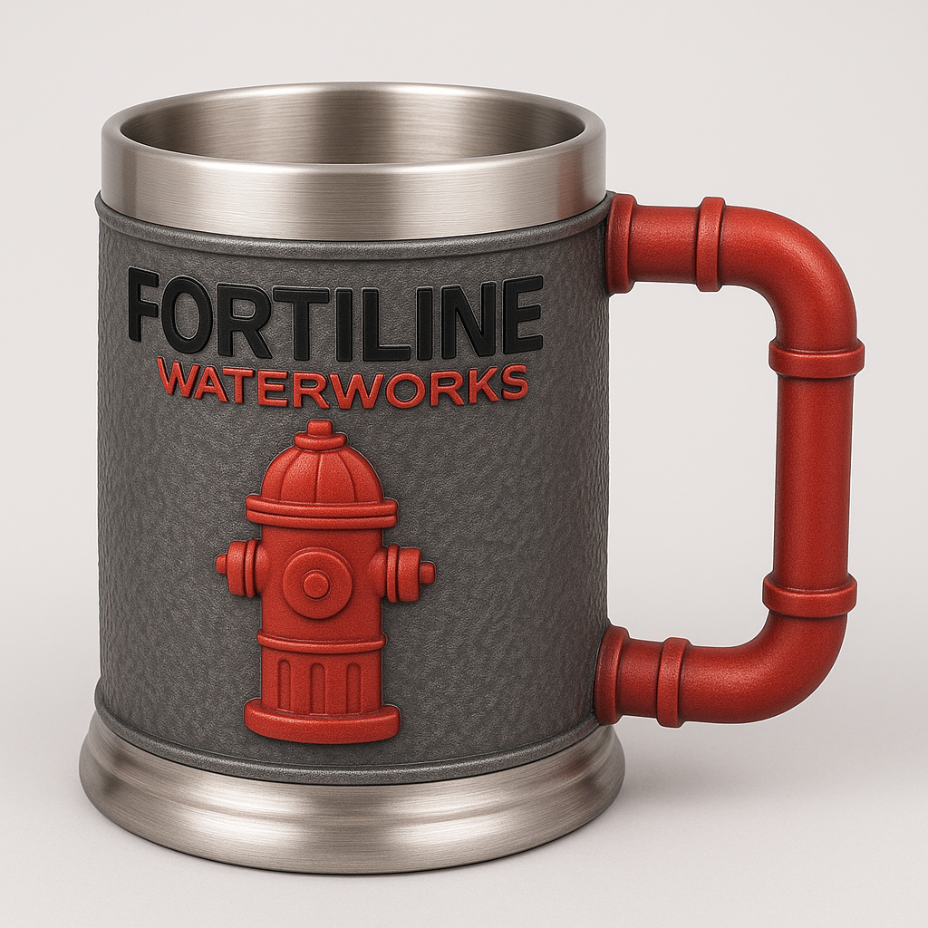 EpicMug Customizable Resin Molded Exterior Mug - Stainless Steel 550ML 42