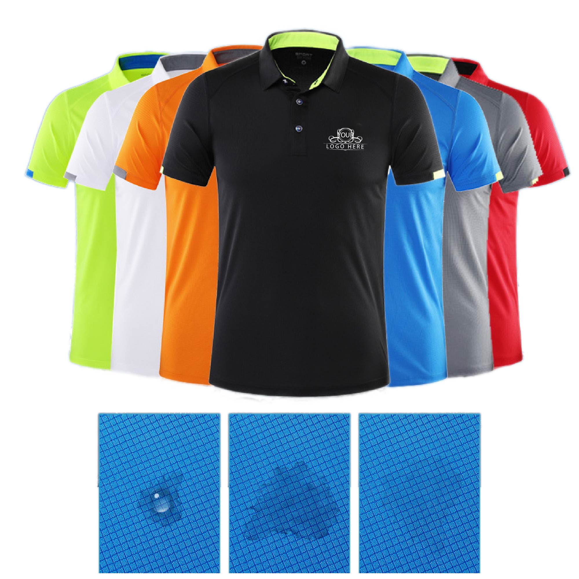 Men Short Sleeve Polo