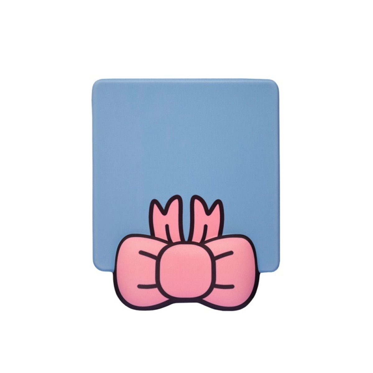 Cute Cartoon Bowknot Woman Mouse Pad Wrist Support