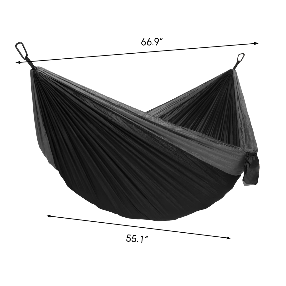 Portable Camping Hammock with Tree Straps 4