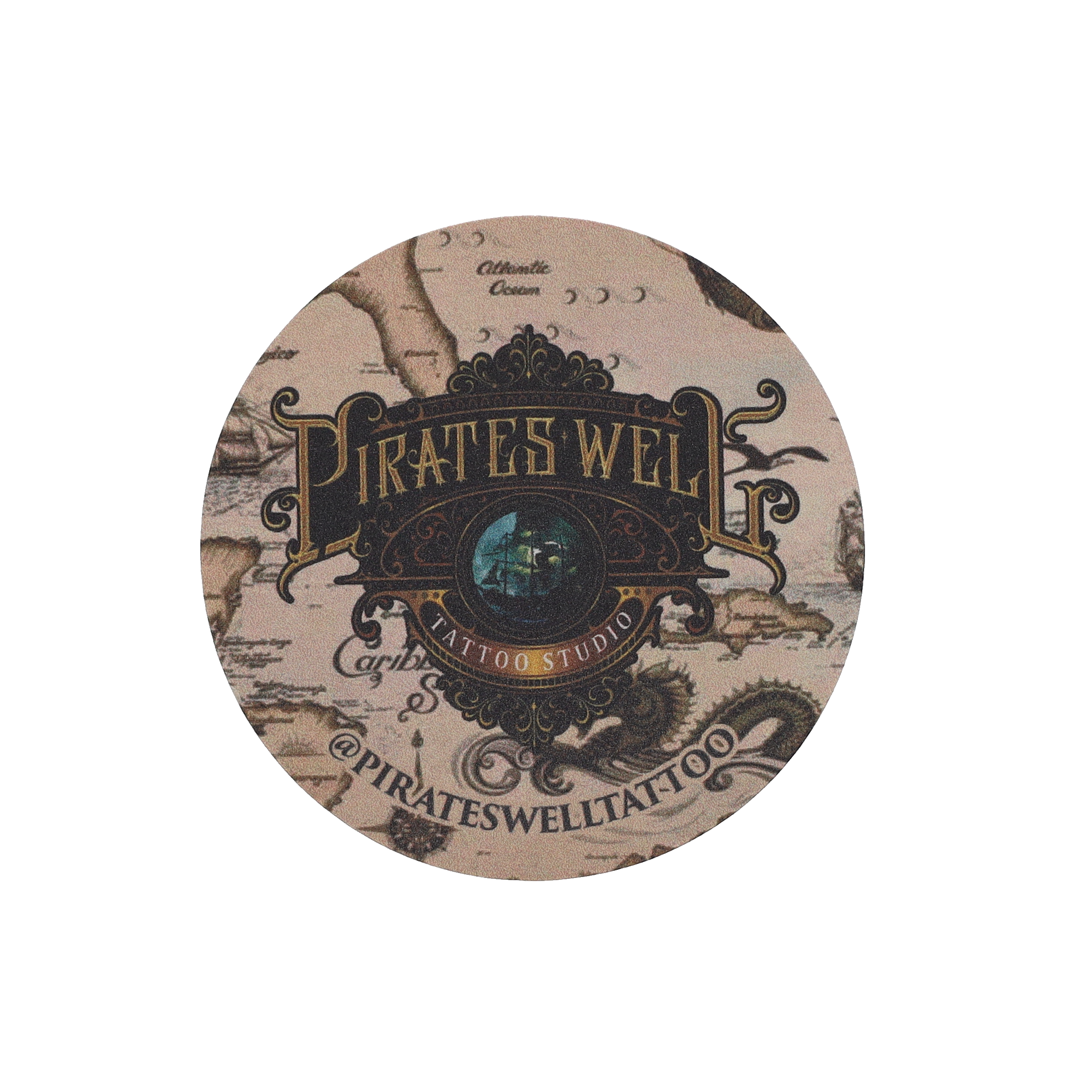 Coaster Pulpboard 35 pt 4.000" Round Digital Print 7