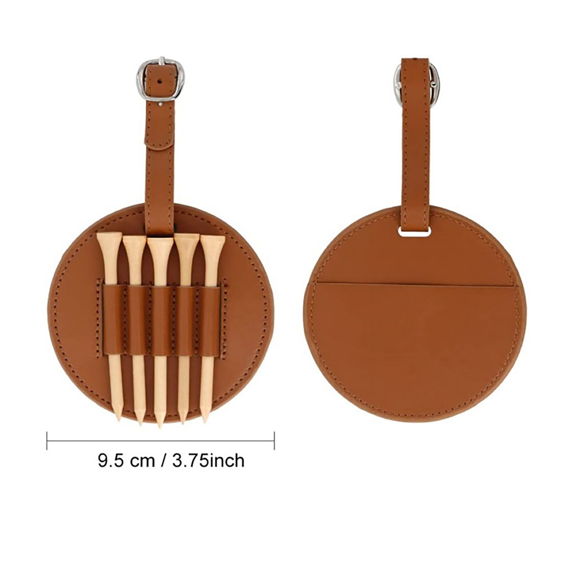 Leather Golf Nail Storage Case 9