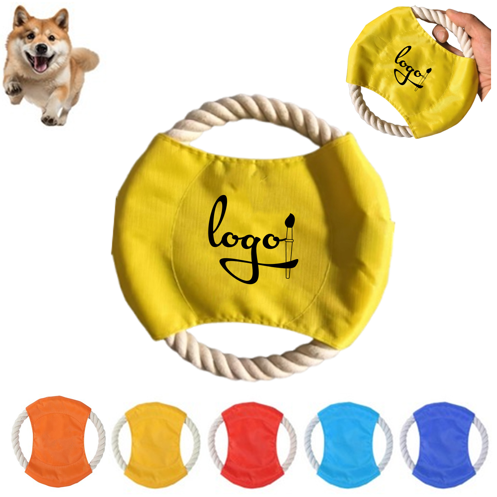 Dog Rope Throwing Toy