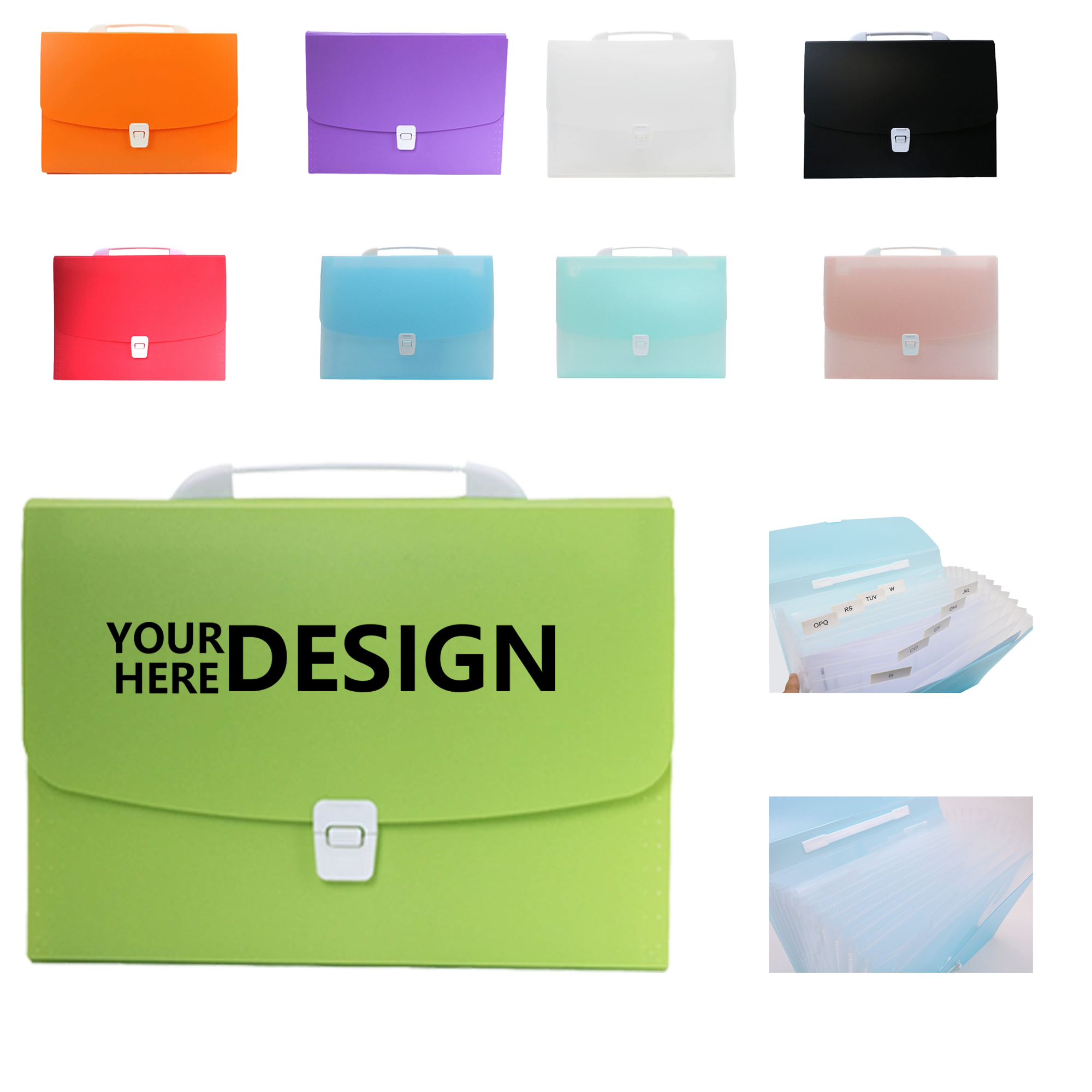 Plastic File Organizer Bag 3