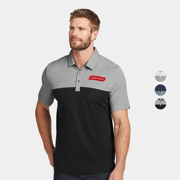 TravisMathew Performance Polo for event handouts