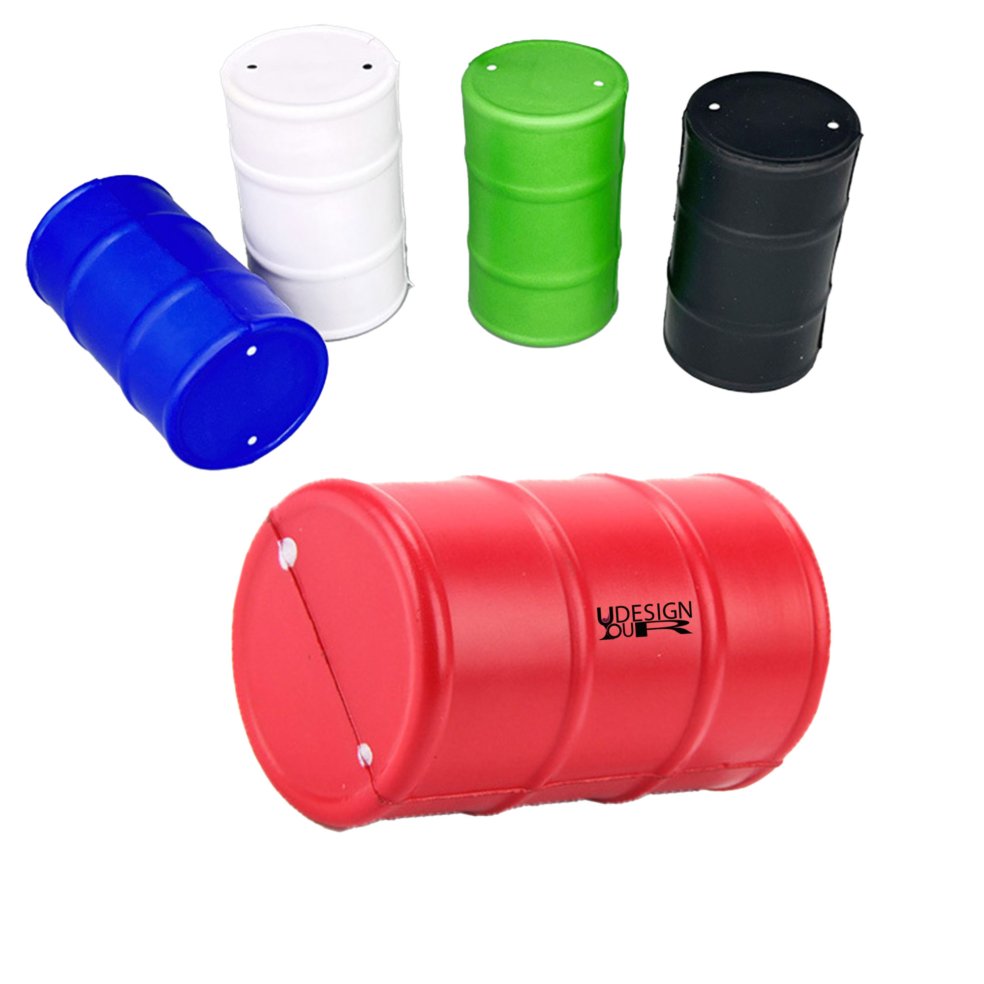 PU Foam Simulated Oil Drum Fidget Toy 4
