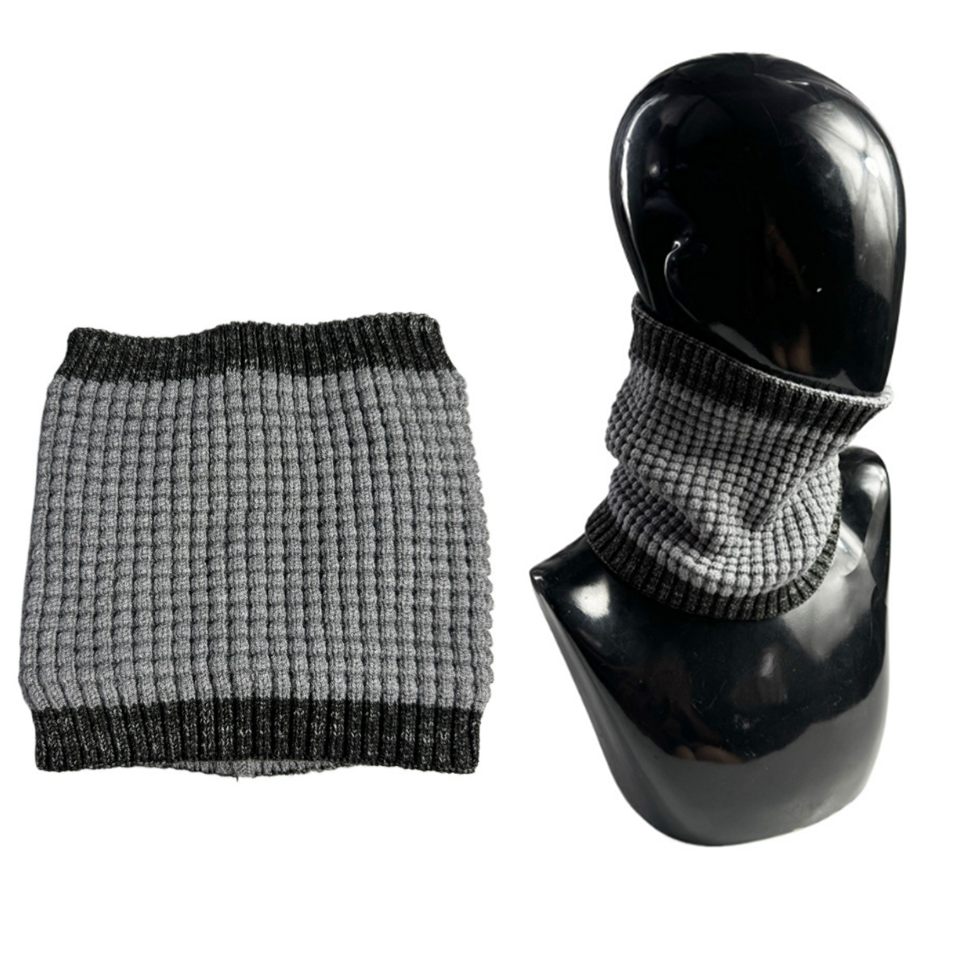 MOQ 50 PCS Warm Winter Knitted Warm Neck Gaiter 15