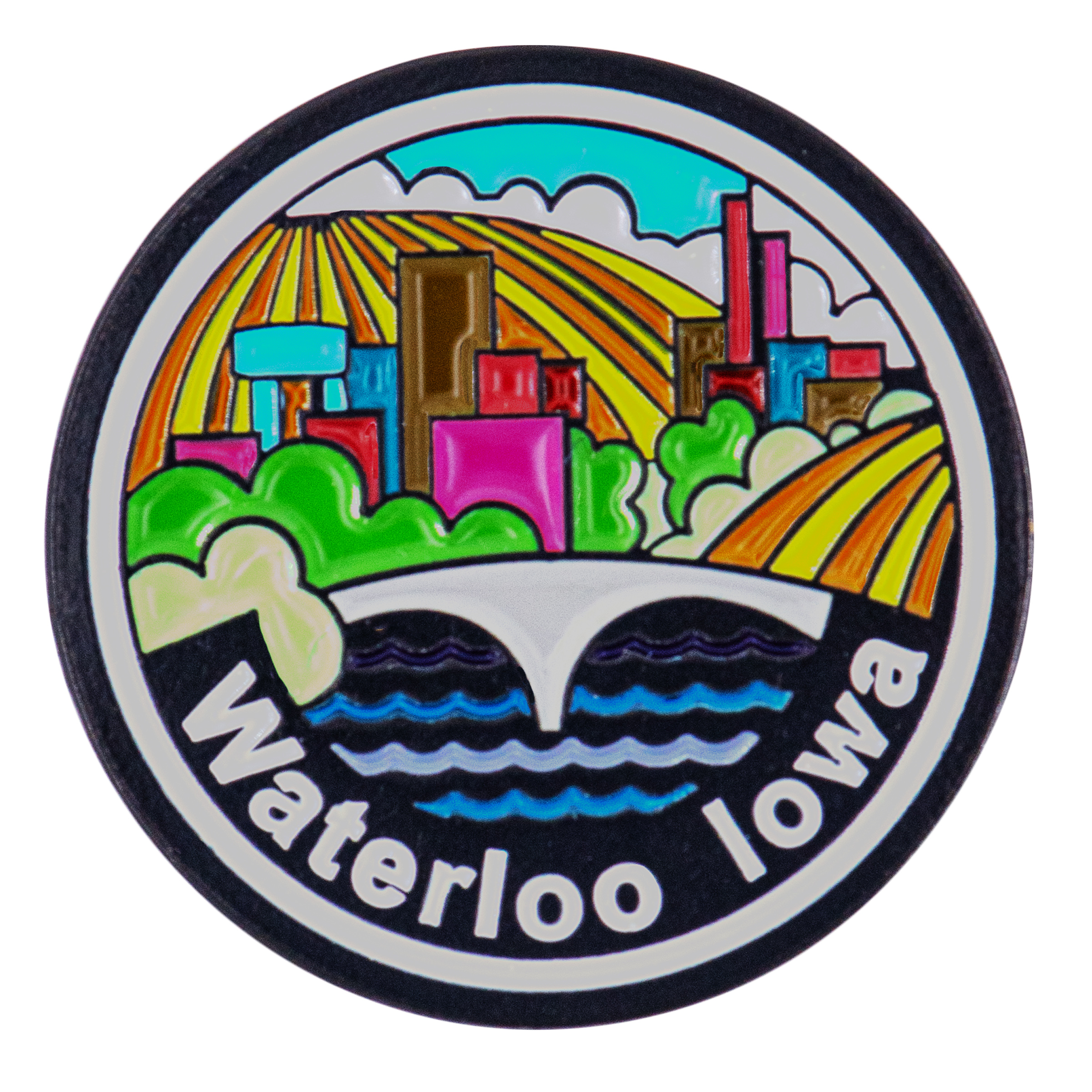 Lapel Pins Die Struck Soft Enamel (3/4") 32