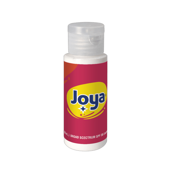 2 oz. SPF 30 Sunscreen in Clear Cylinder Bottle with Clear Flip Top