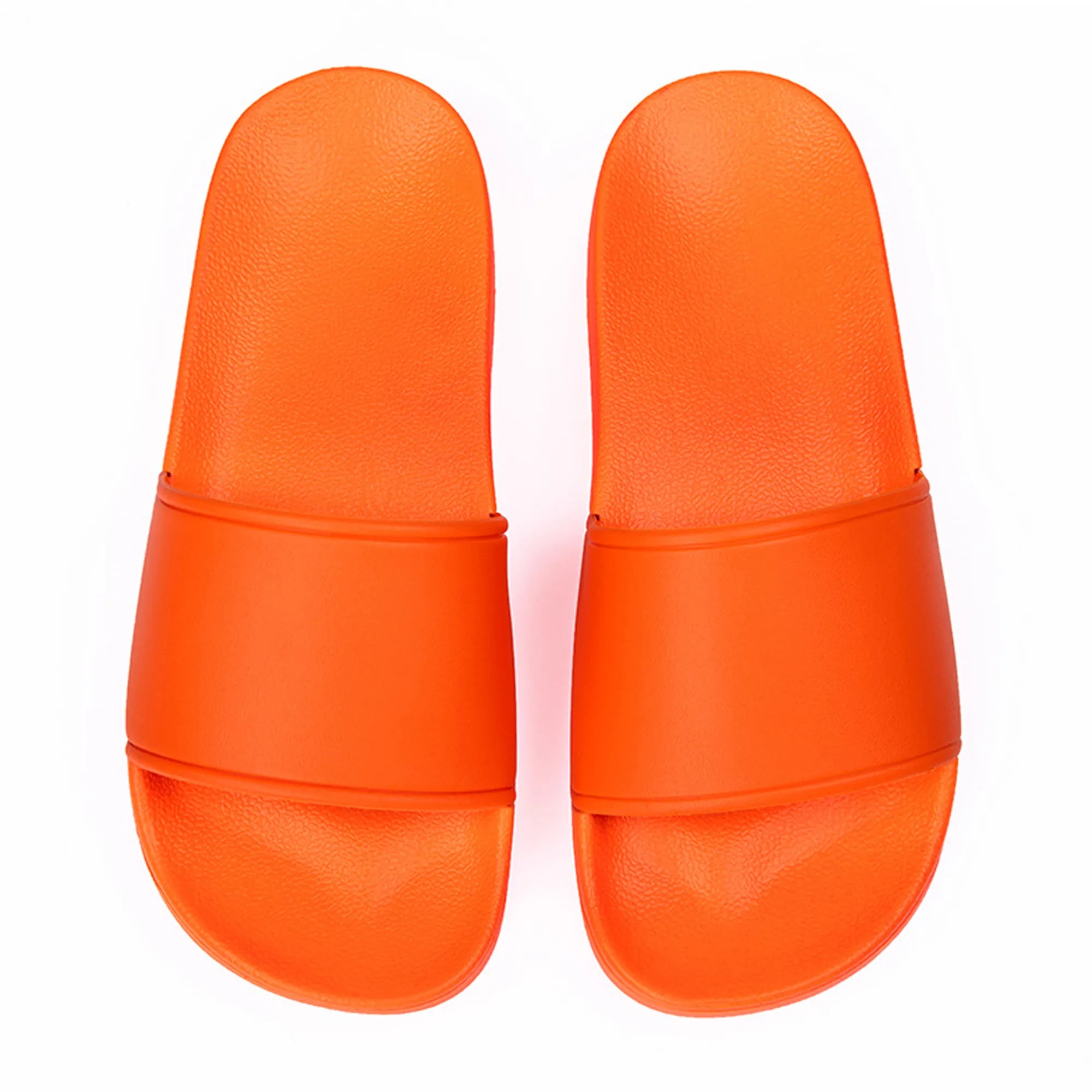 MOQ 50PCS Custom Home PVC Non-slip Slipper Slide Sandals 25