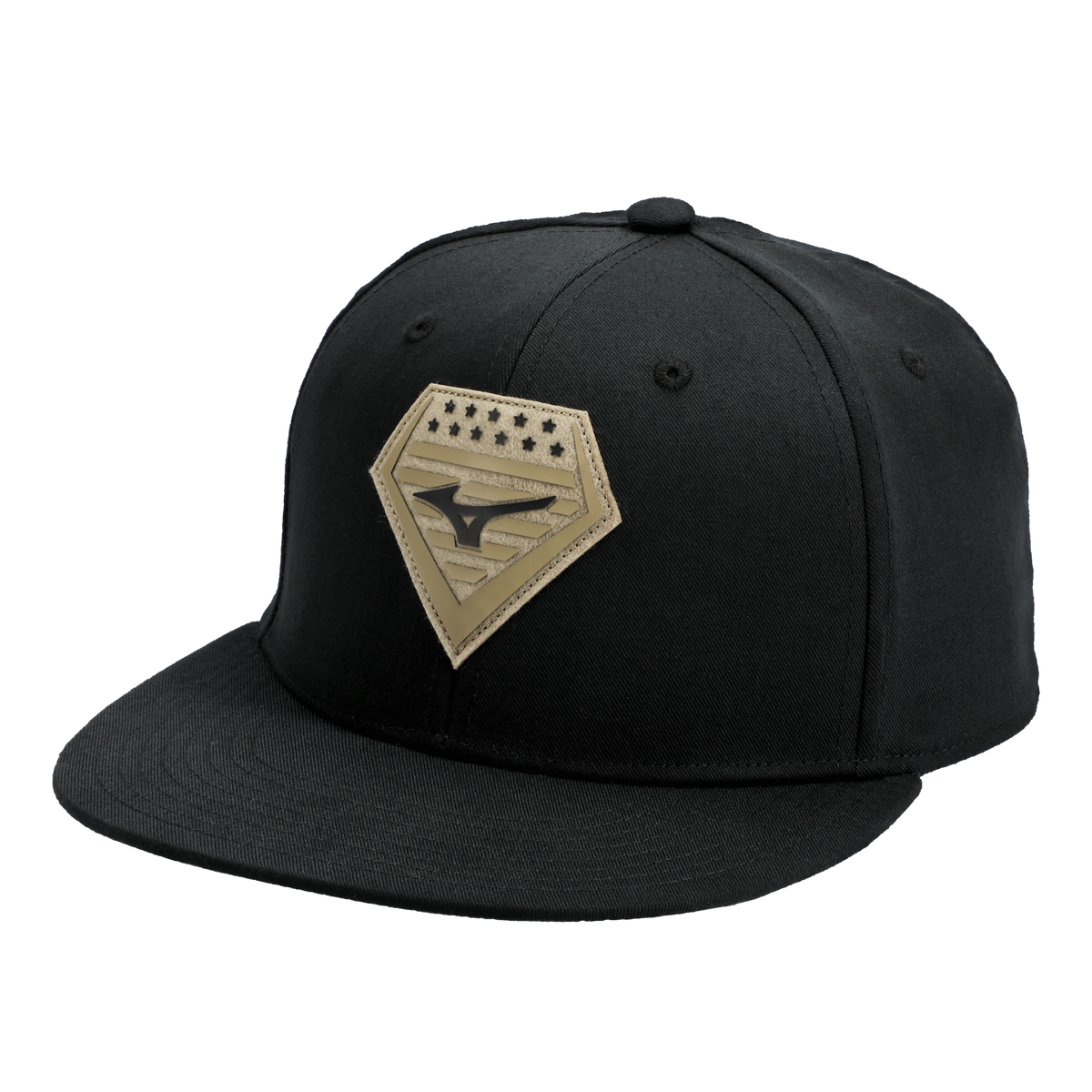 RUNBIRD Diamond Patch Snapback Hat 5