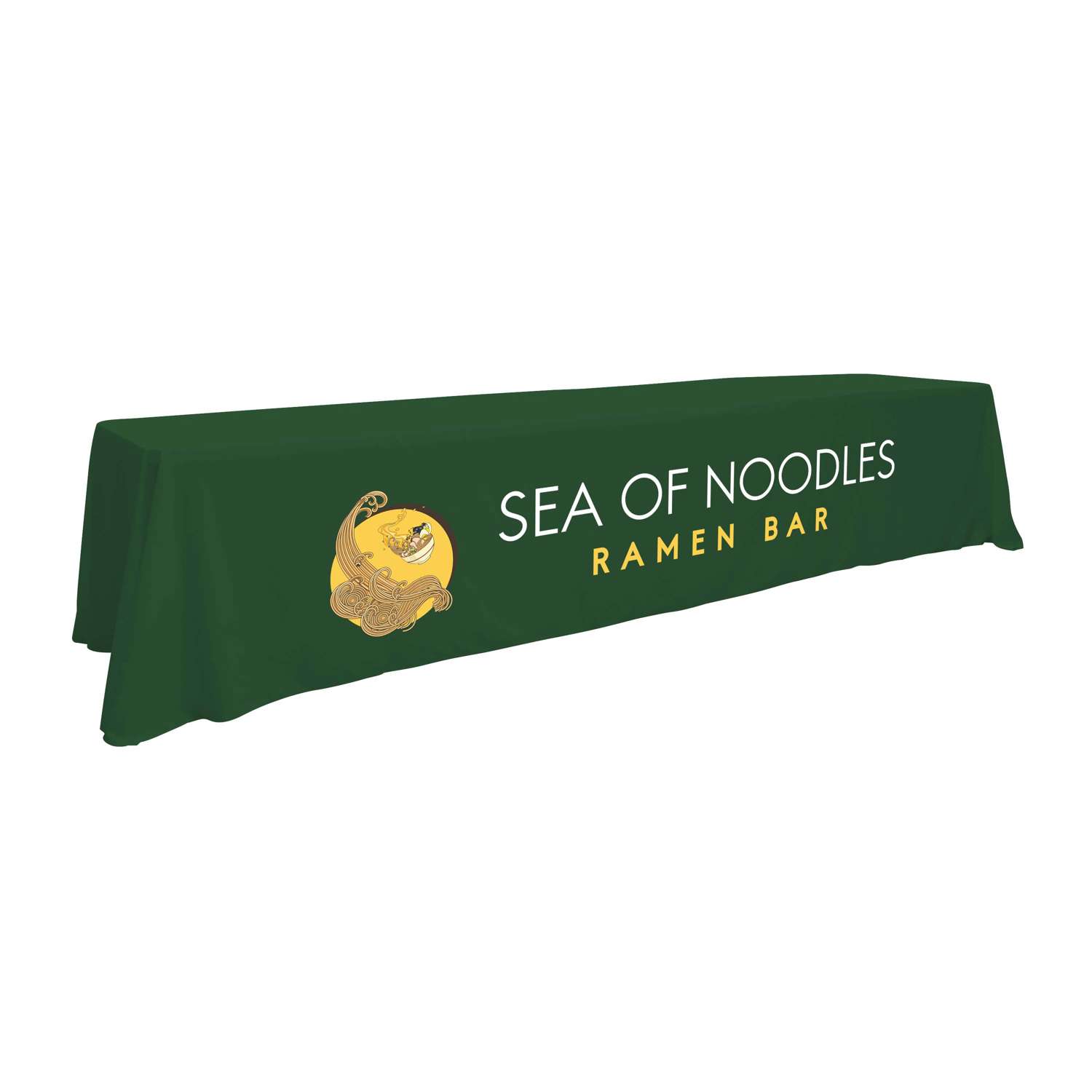 12' Standard Table Throw (Full-Color Front Only) 72