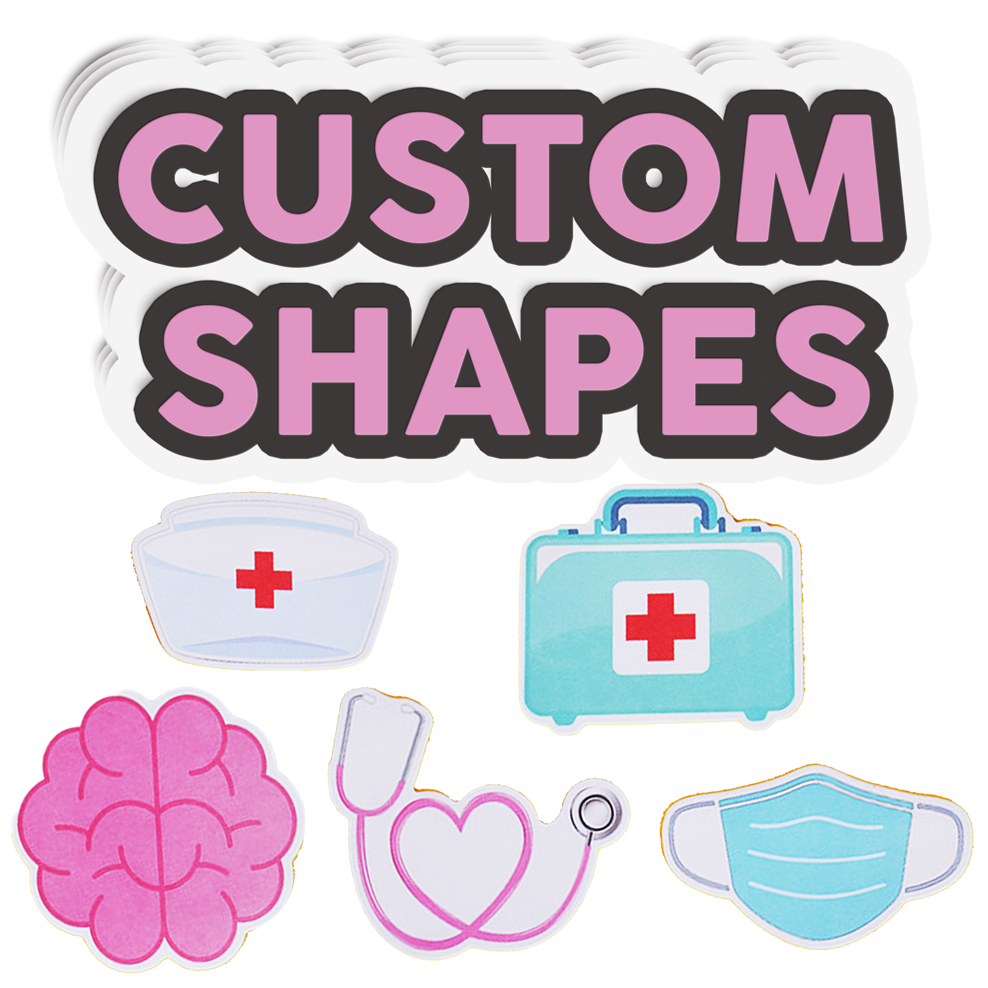 Custom Shaped Post-it Notes