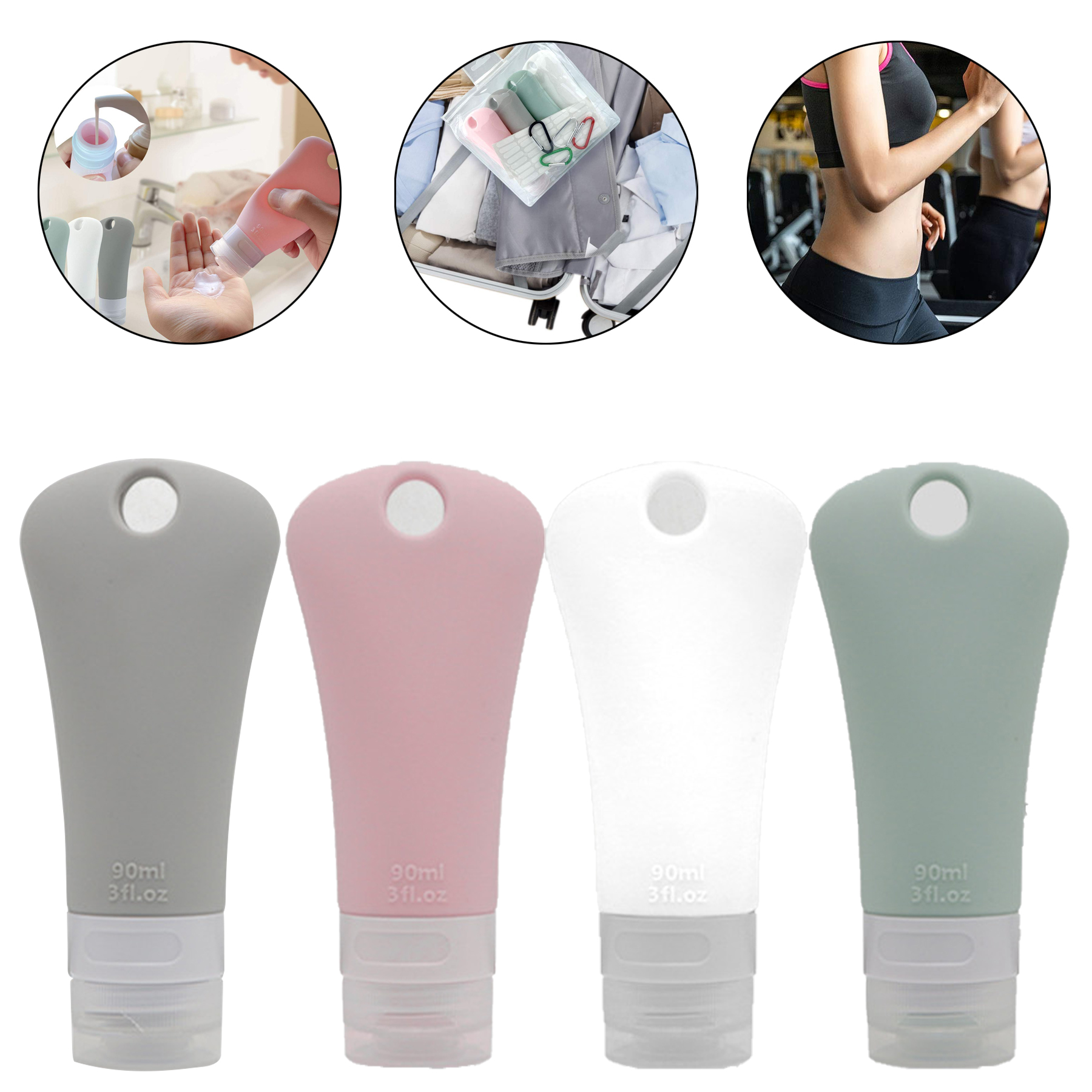 Keychain Squeeze Bottle 3