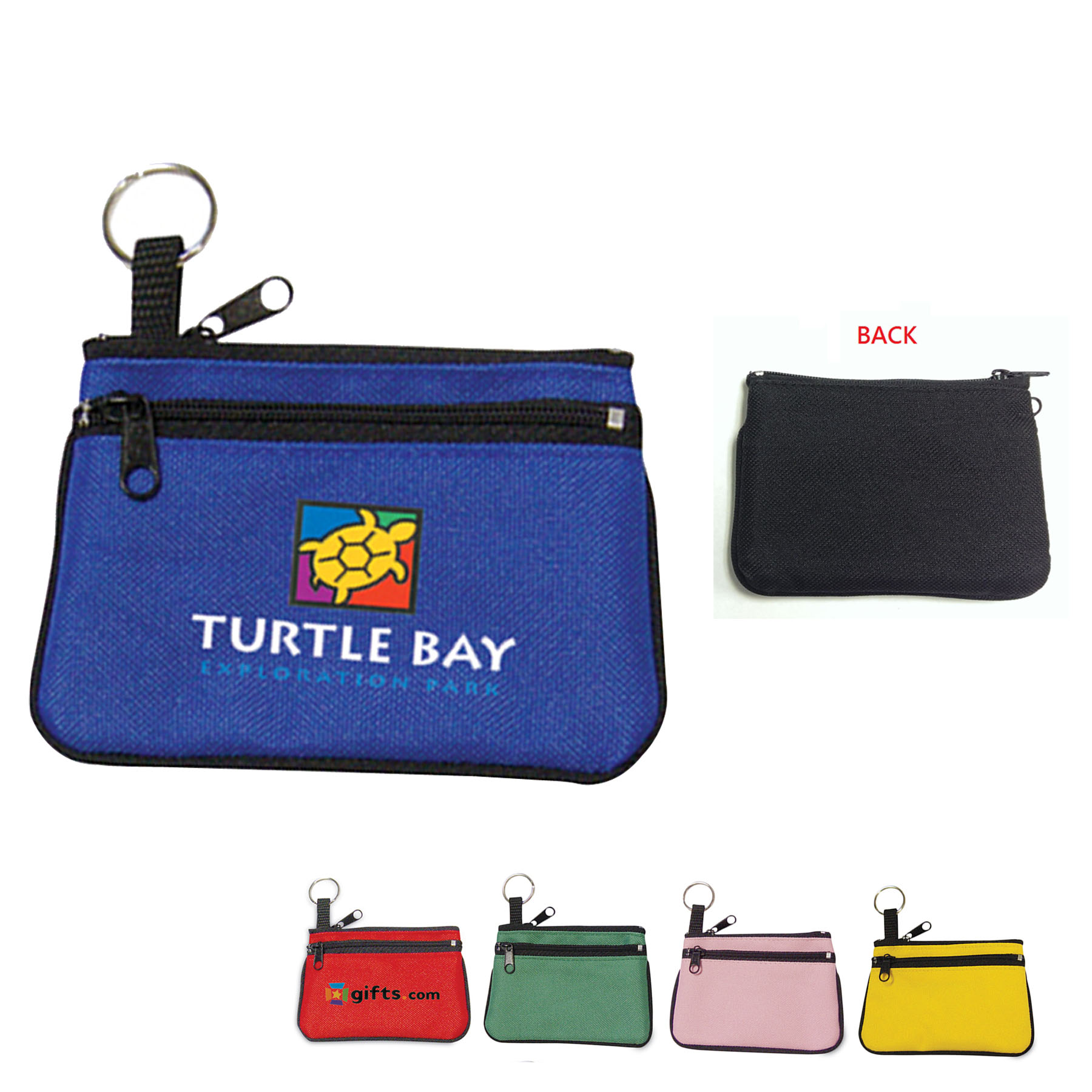 Double Zipper Coin Pouch 14