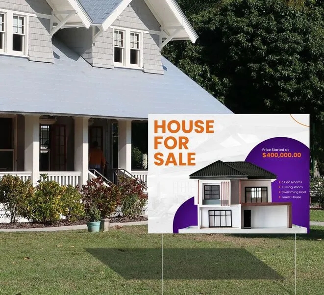 Yard sign (1ft x 1ft) SQFT 15