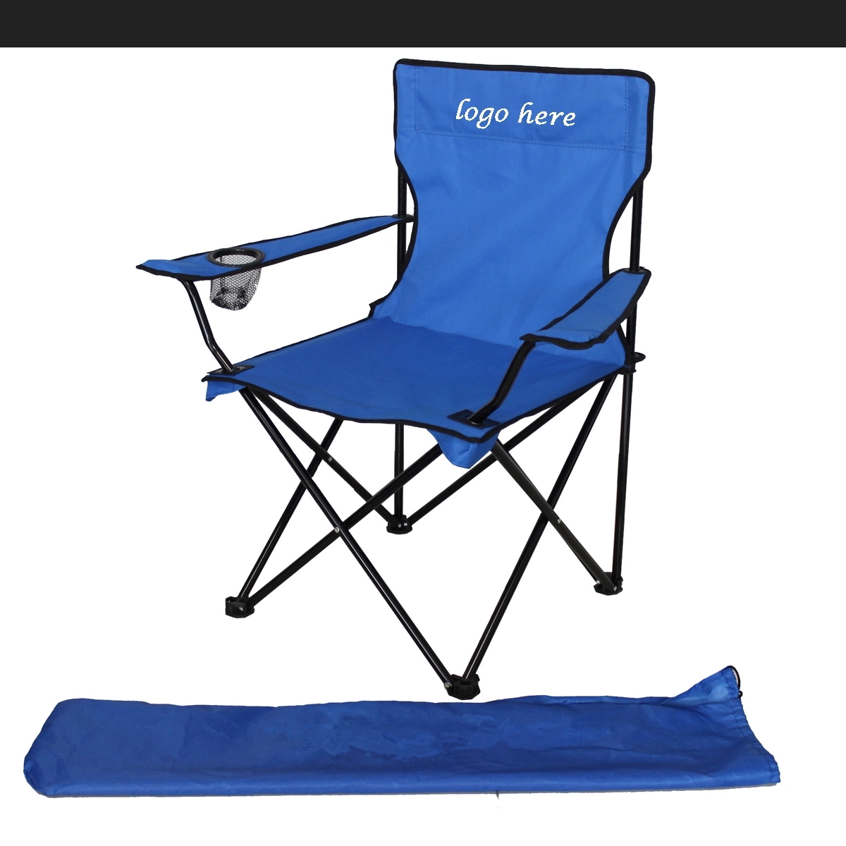 Fortable Folded Beach Chair With Cup Holder