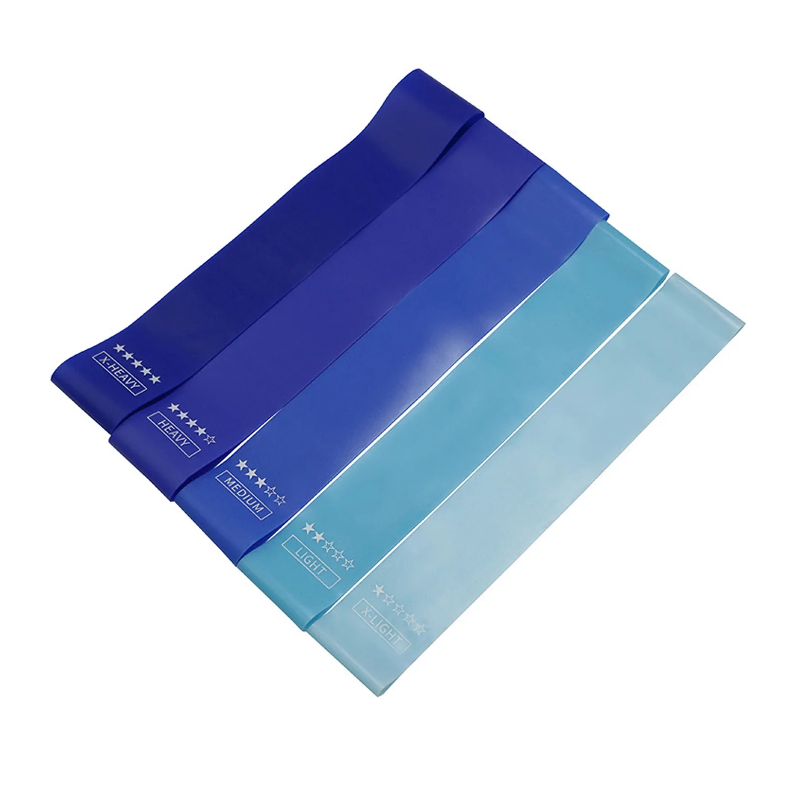 5 Levels TPE Resistance Bands Yoga Set 5