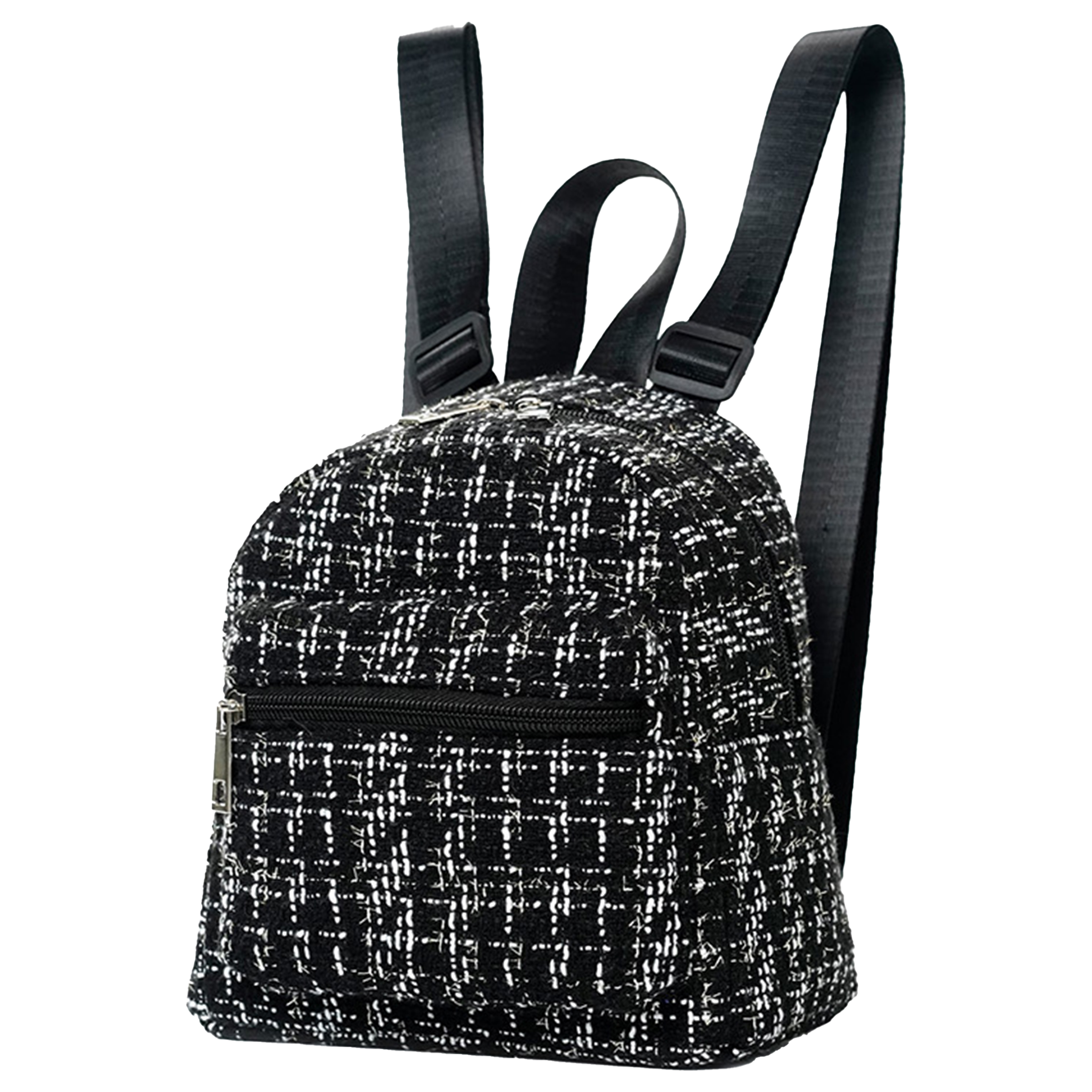 Jute Double Zipper Personalized Backpack 15