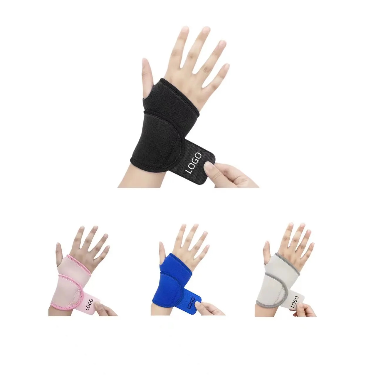 Adjustable Wrist Anti Sprain Protective Support Straps 10