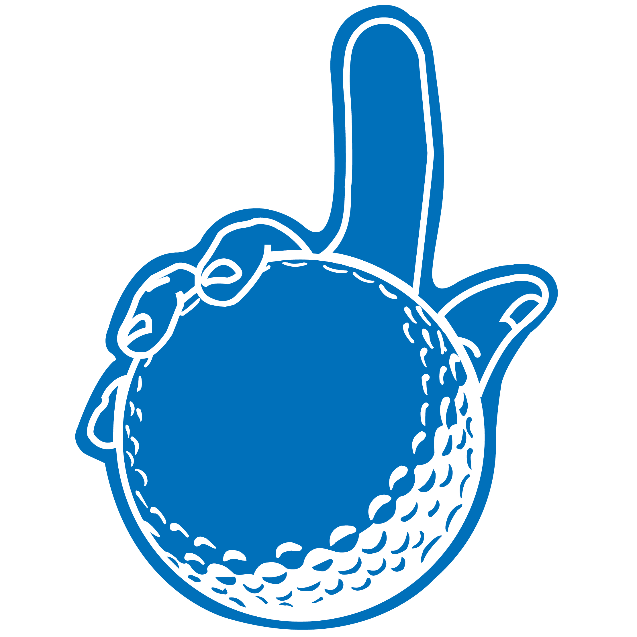 Large Golf Ball Hand 70