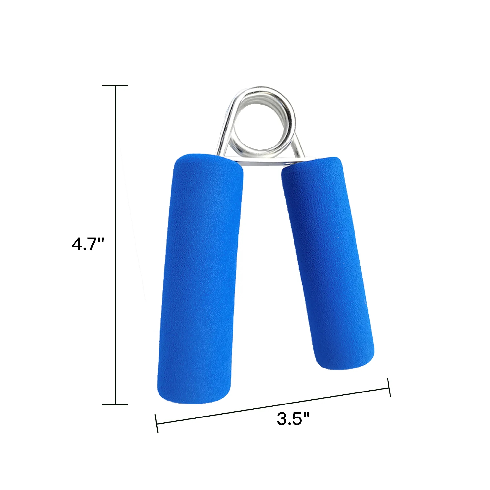 4.7"L x 3.5"W Hand Grip Strengthener. Rush service is availa 6