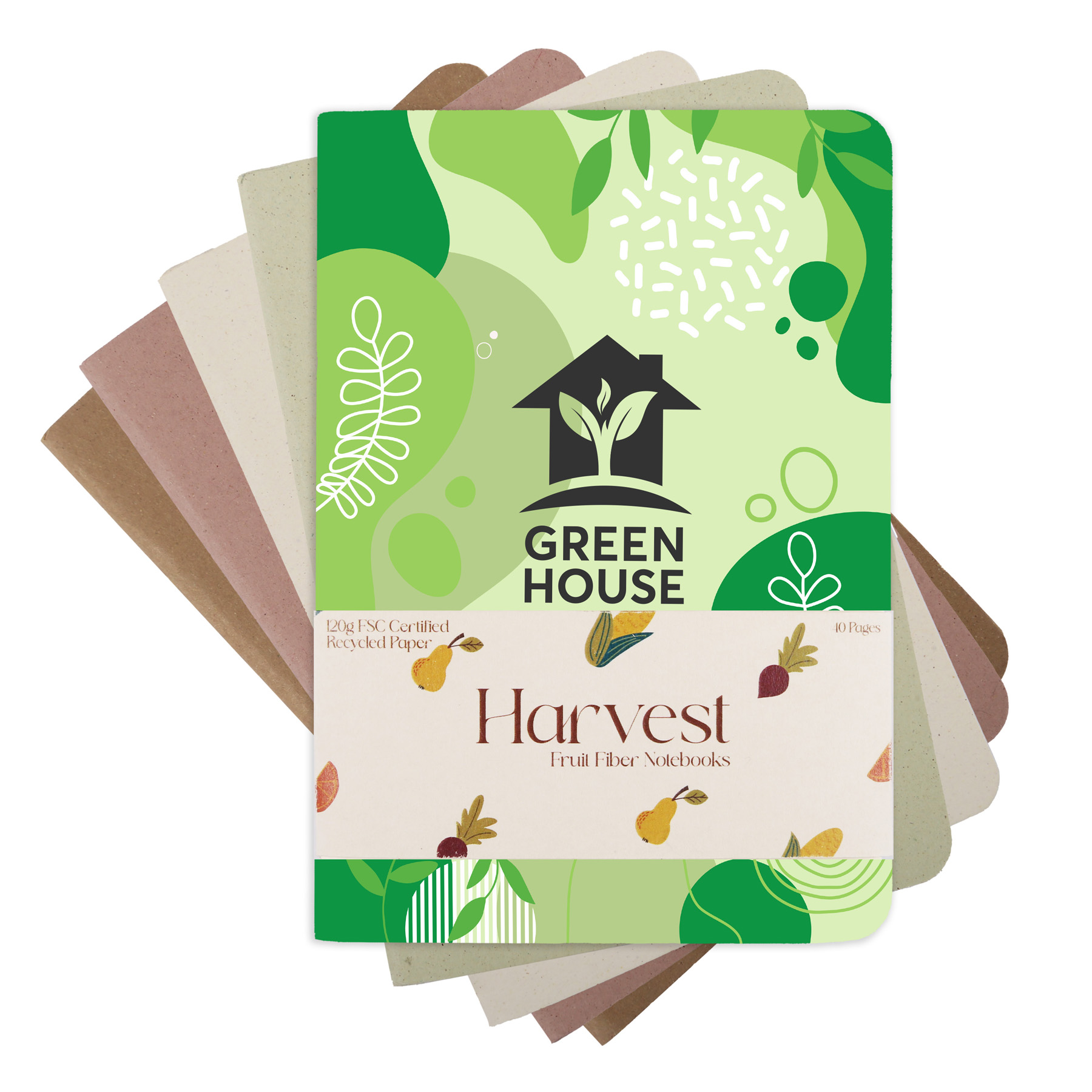 Harvest Fruit Fiber™ Pocket Notebook 23
