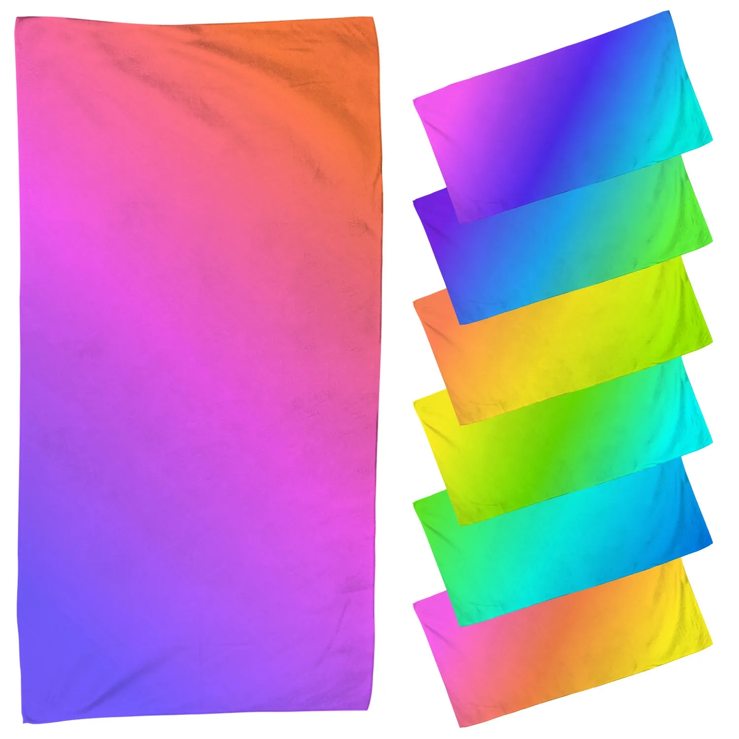 30 X 60 FULL COLOR GRADIENT TOWEL 9