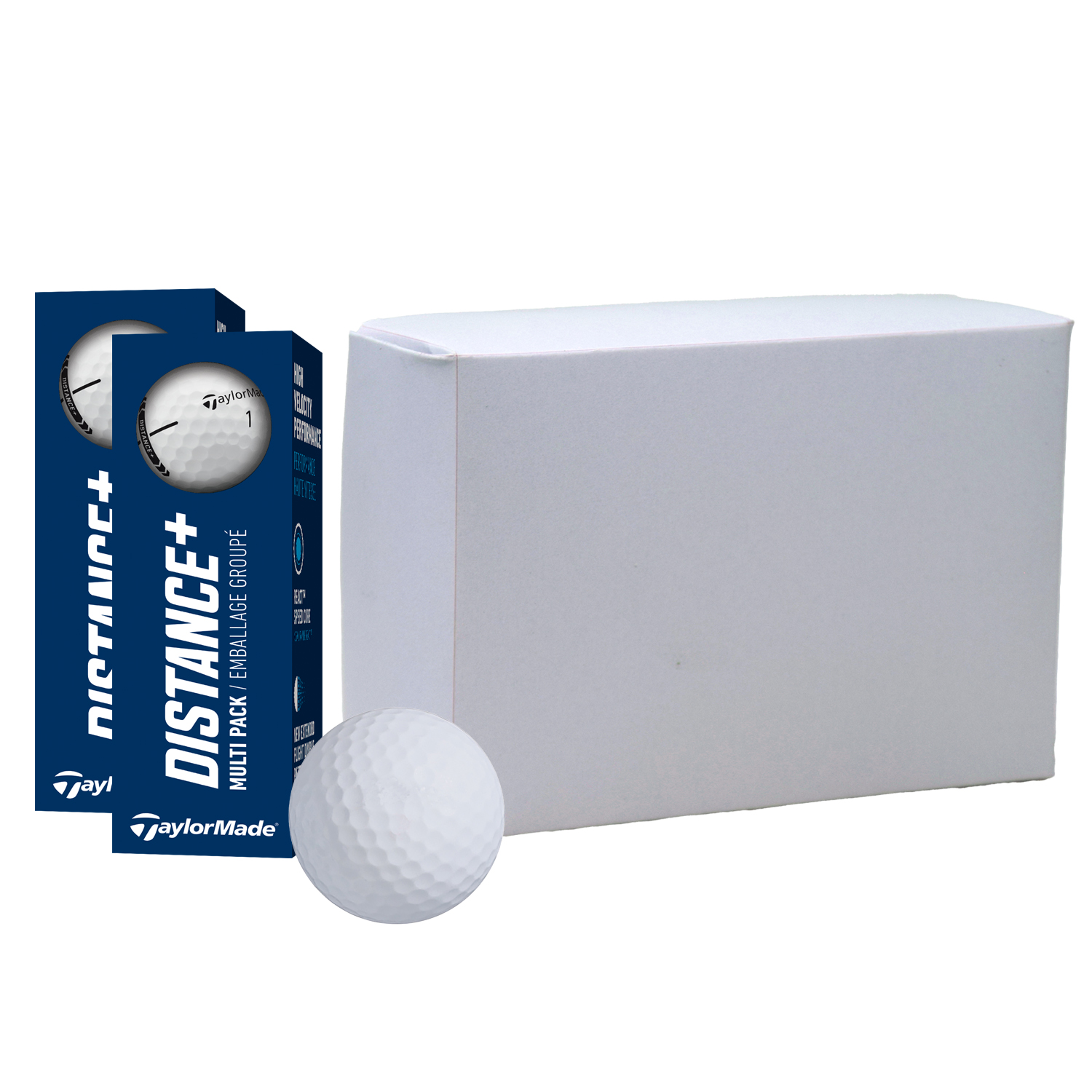 TaylorMade Distance + Golf Balls in Custom Half Dozen Box 7