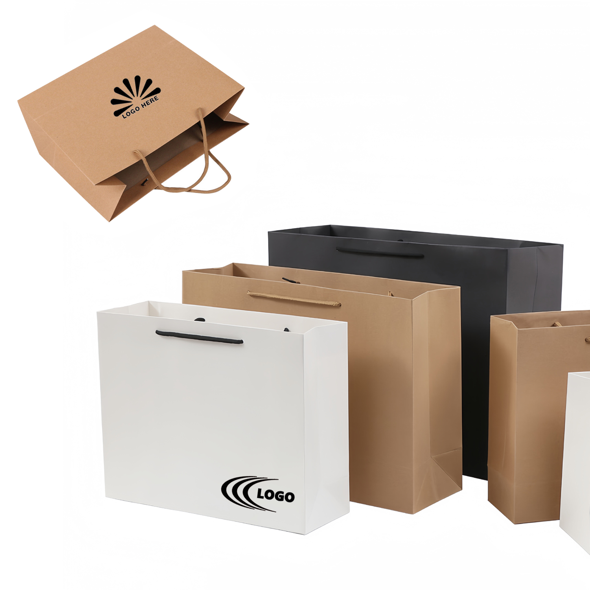 Multi-purpose Cardboard Gift Tote Bags 3