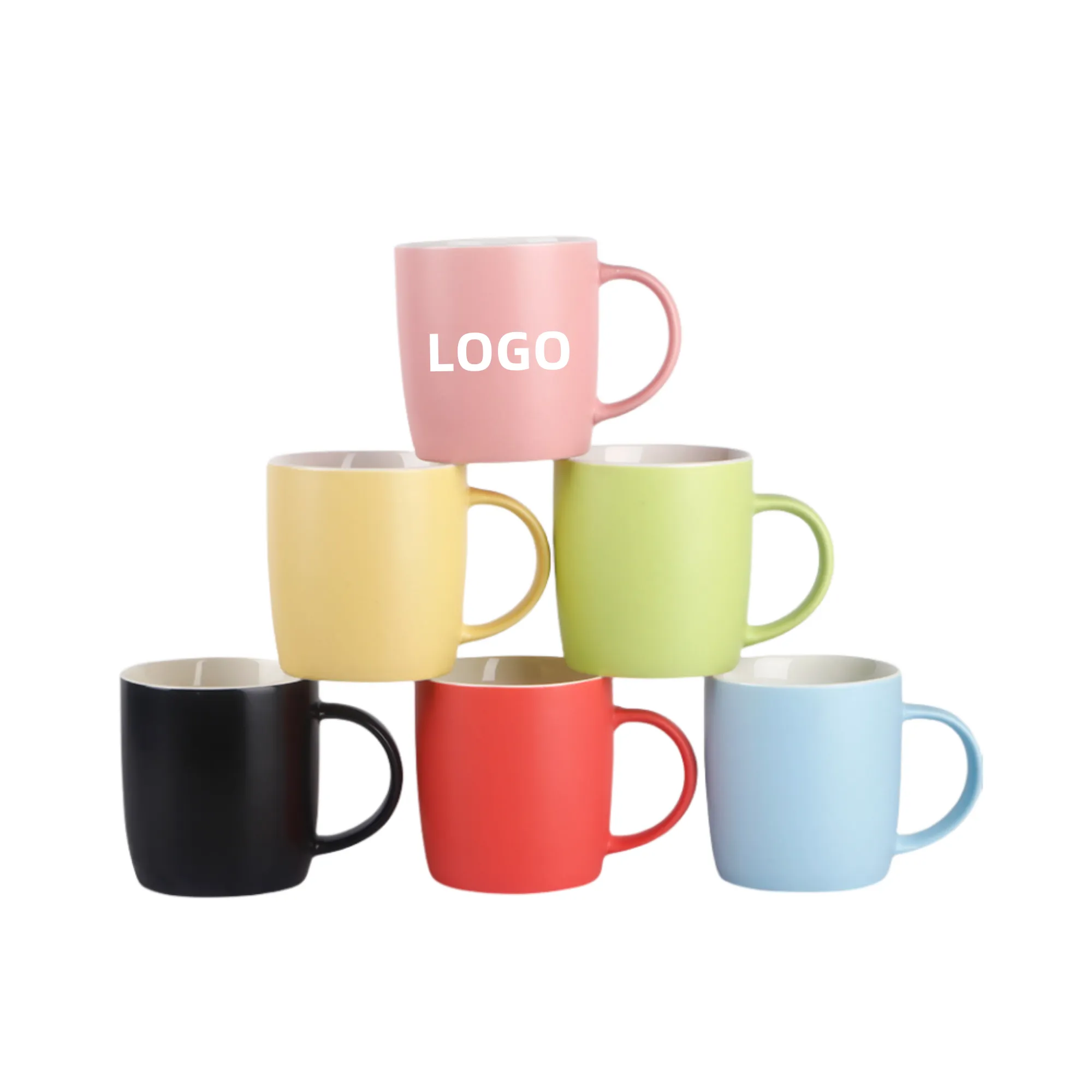 Custom 12 oz Fine Ceramic Coffee Mugs