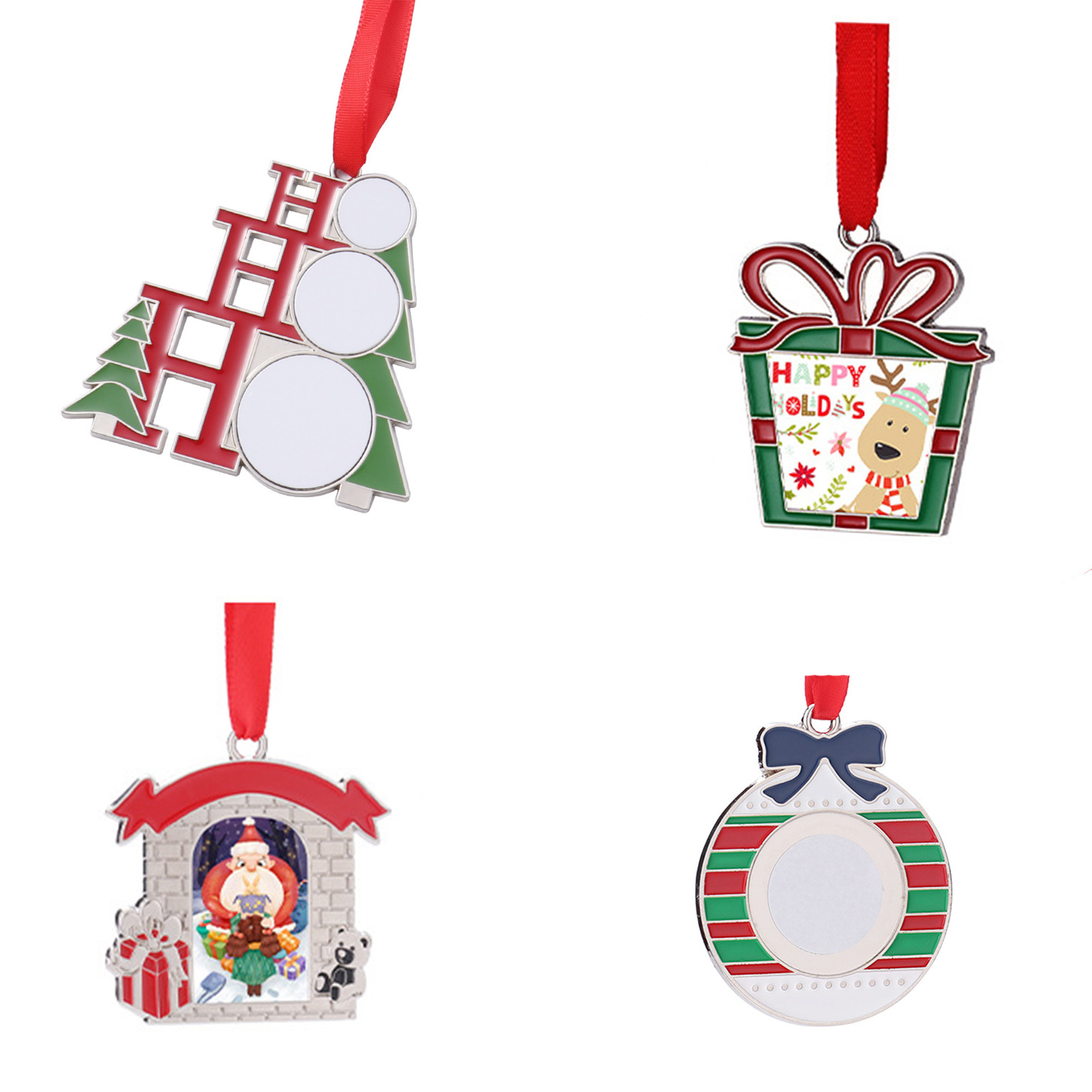 Aluminum Alloy Christmas Decoration Pendant 7
