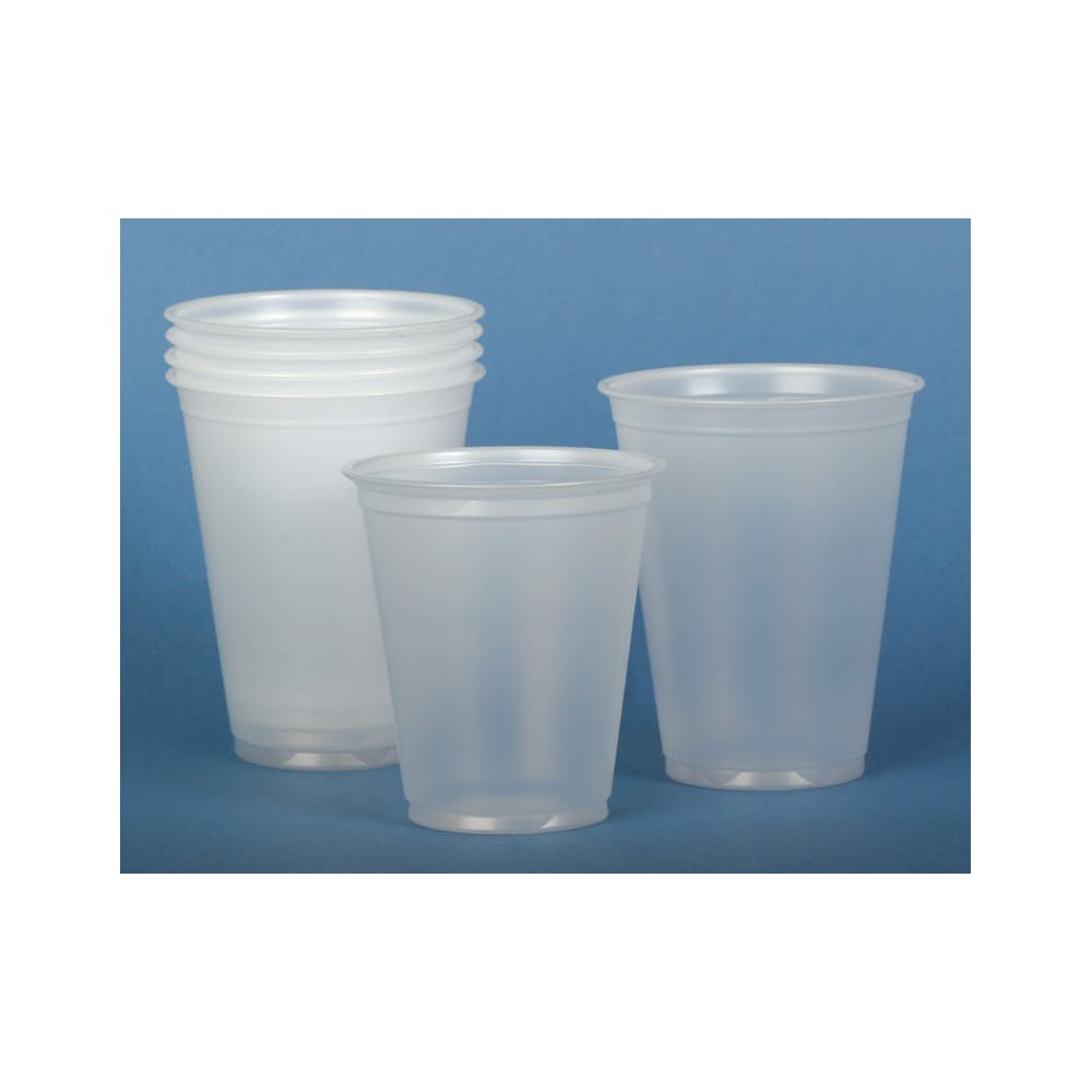 Plastic Drinking Cups - 5 oz Translucent 100 Pack 2