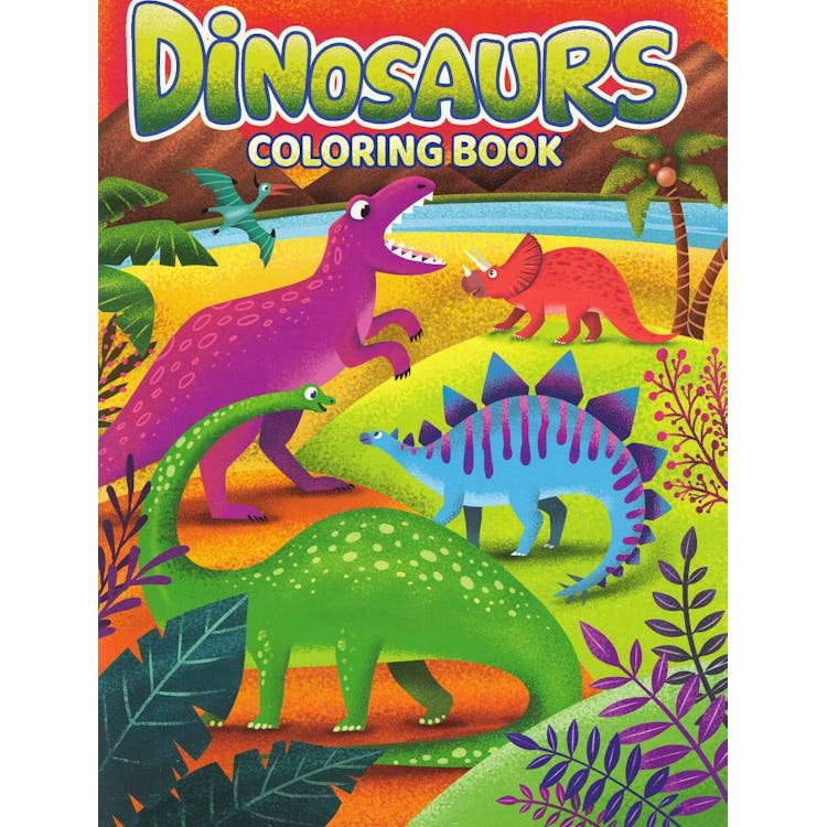 Dinosaurs Coloring Books - Assorted 64pgs 3