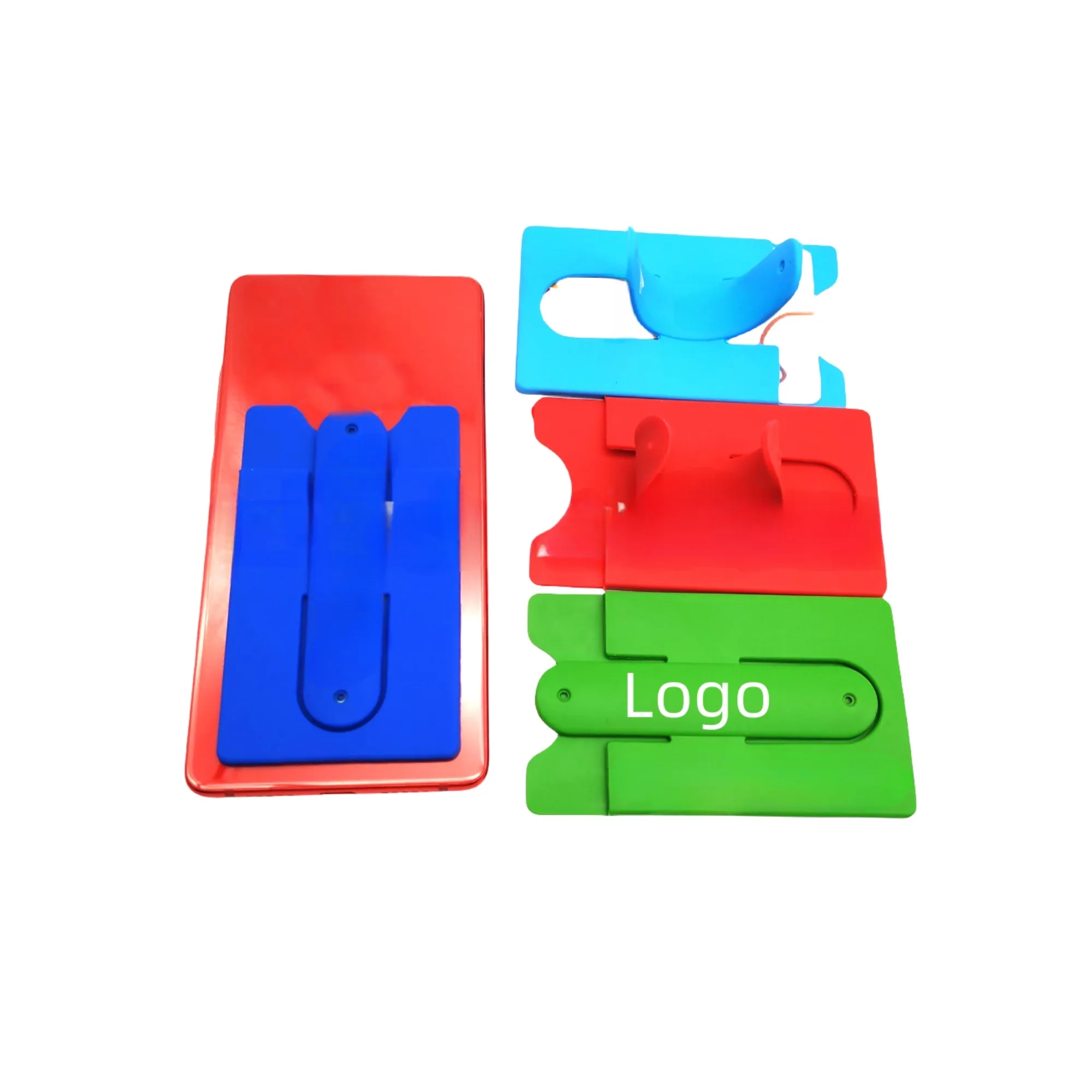 Silicone Multi Function Phone Kickstand Wallet 9