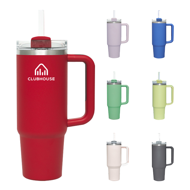 New 40OZ Tumbler Thermos Cup 5