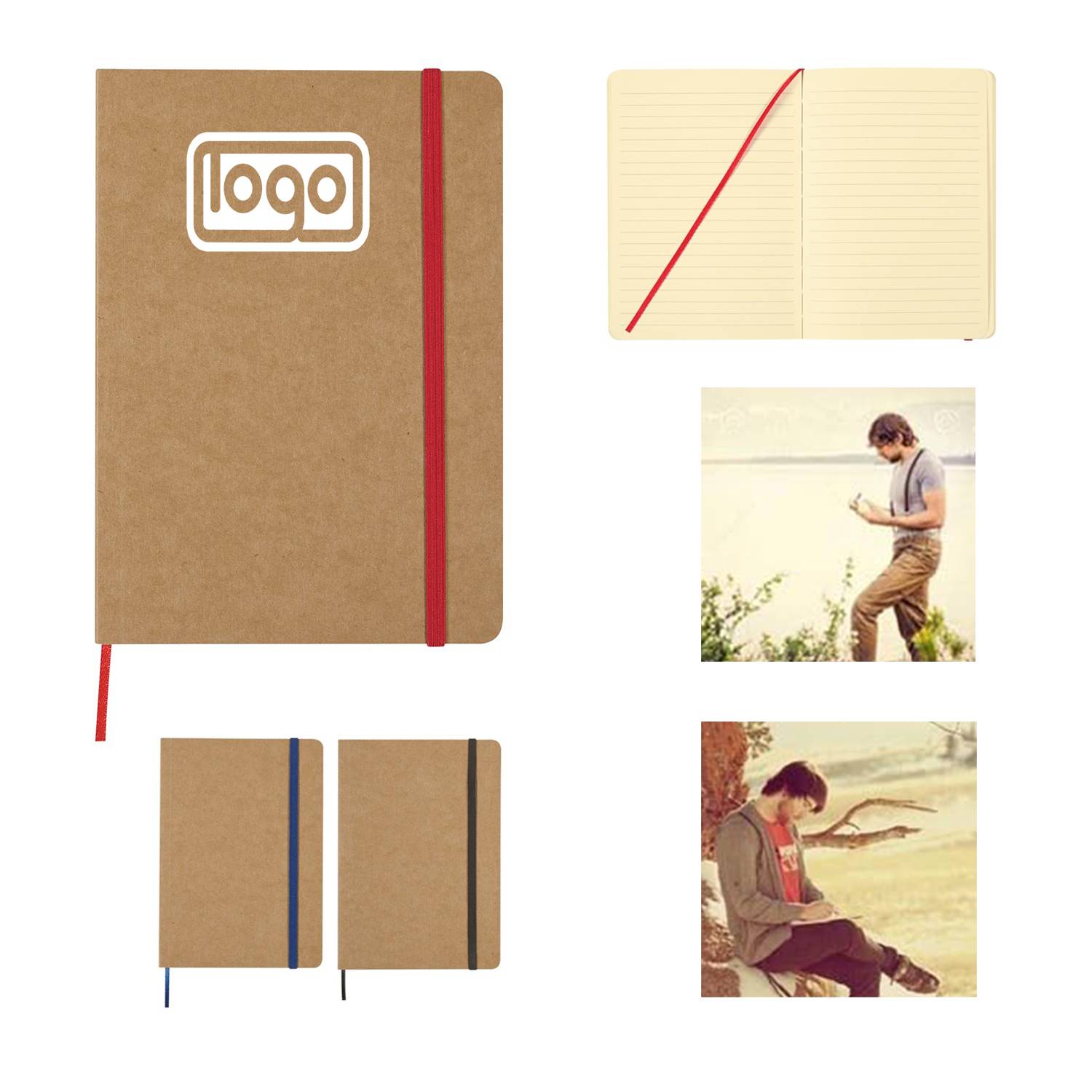 Strap Journal Notebook