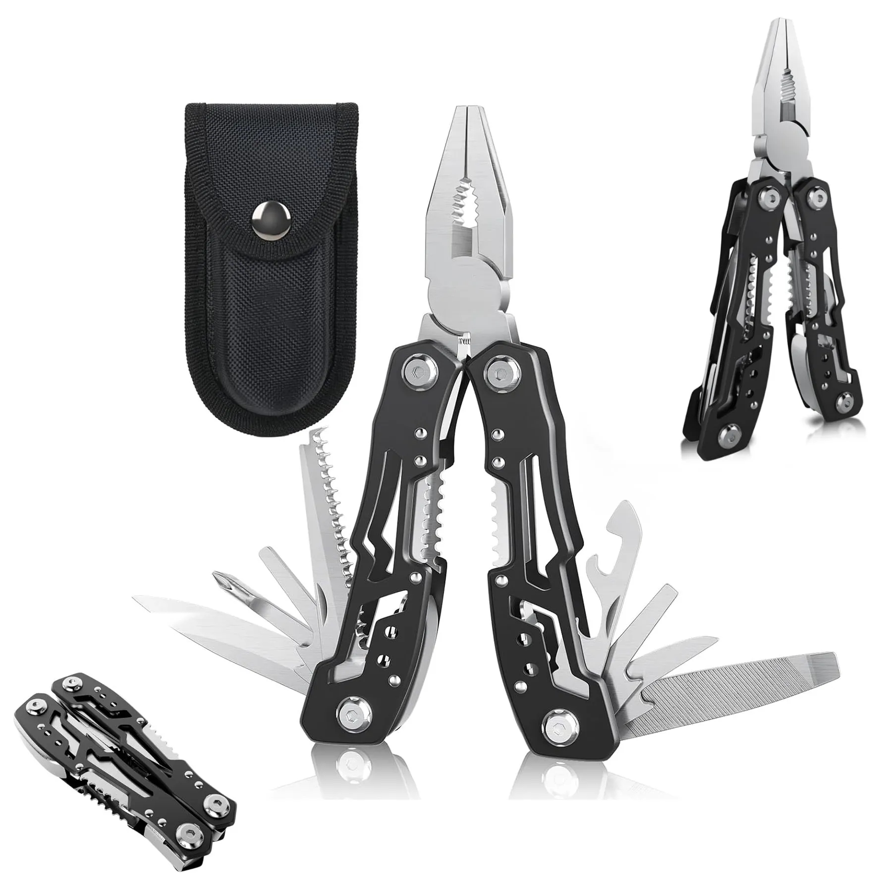 14-in-1 Stainless Steel Multi-Tool Pliers 8