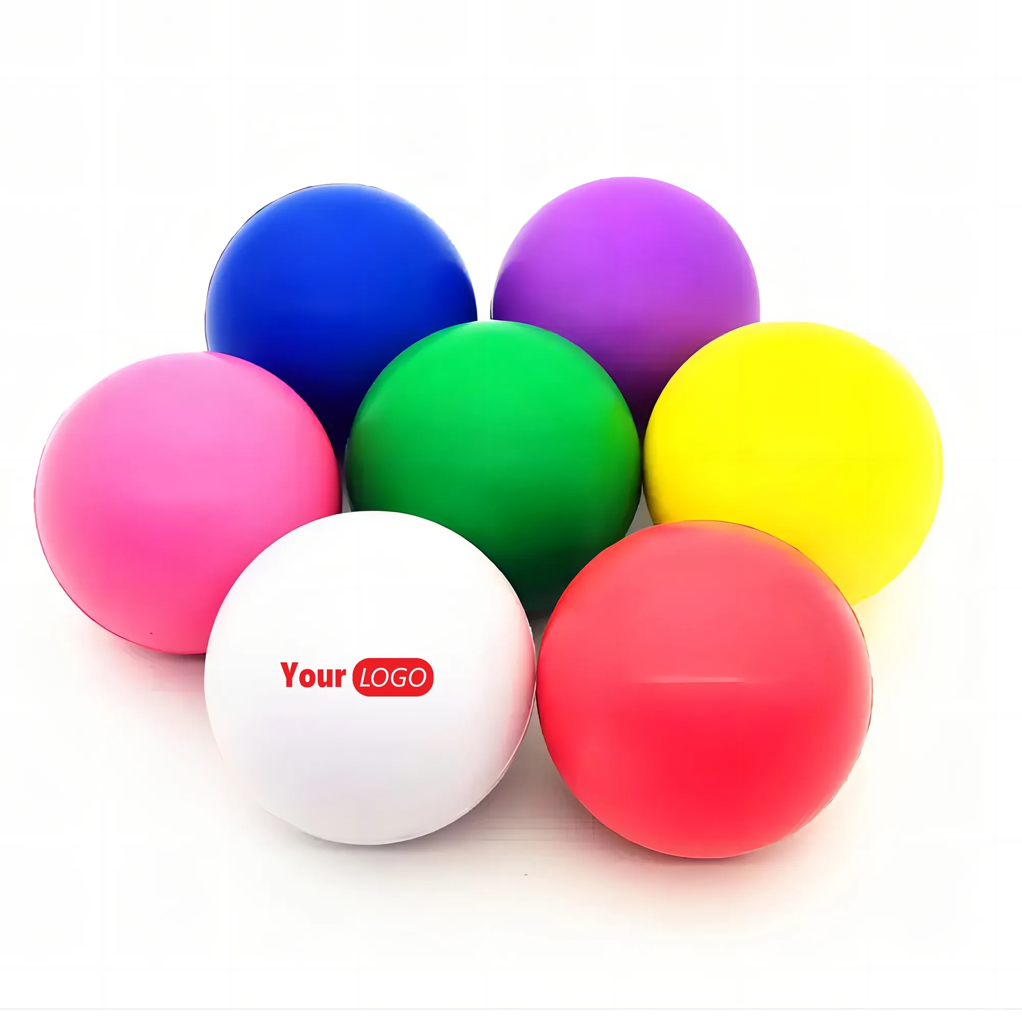 2.5 Inch Colorful Stress Reliever Ball 6