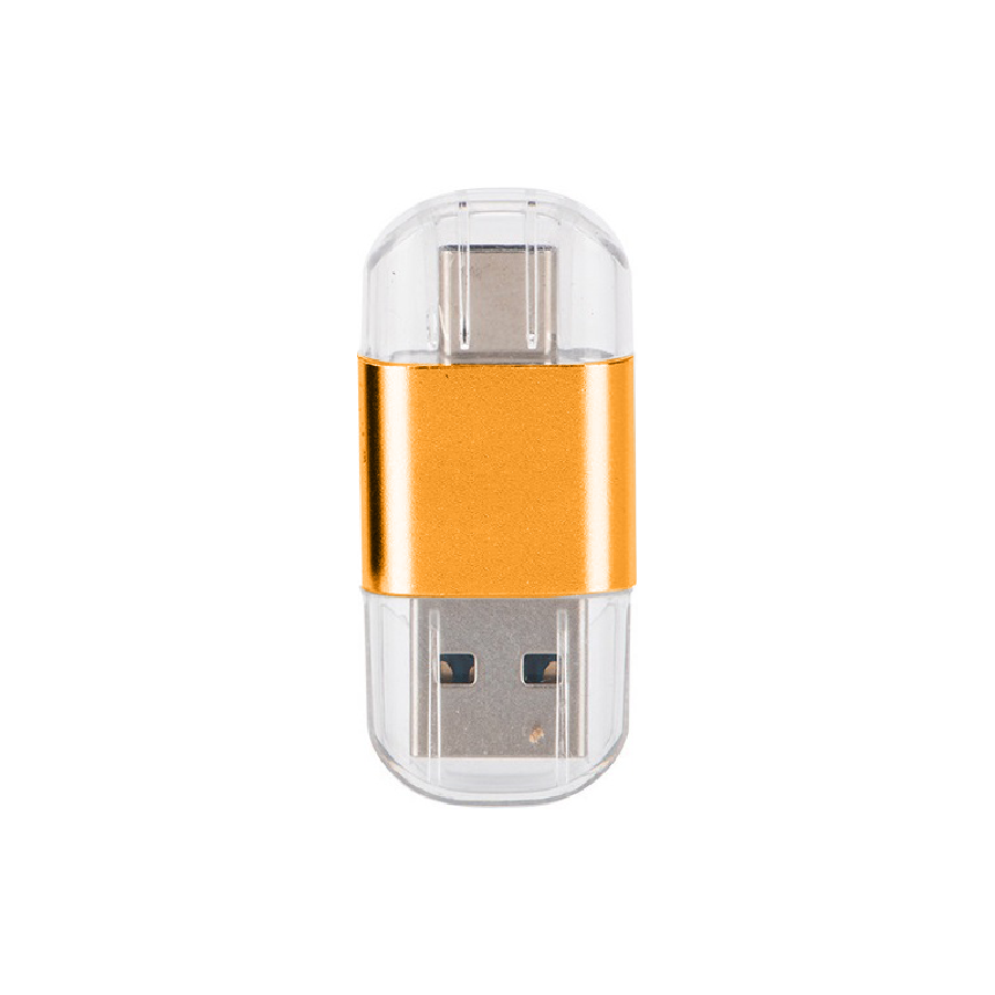 MicroSD Card Reader with Type-C and USB-A 19