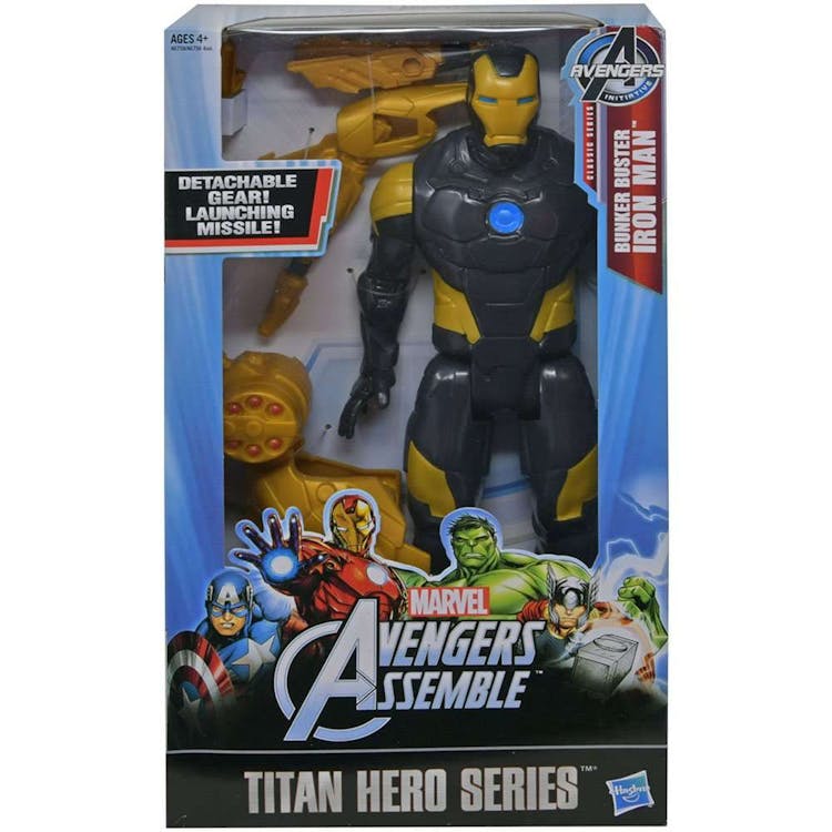 Marvel Iron Man Bunker Buster Action Figure 12" 3