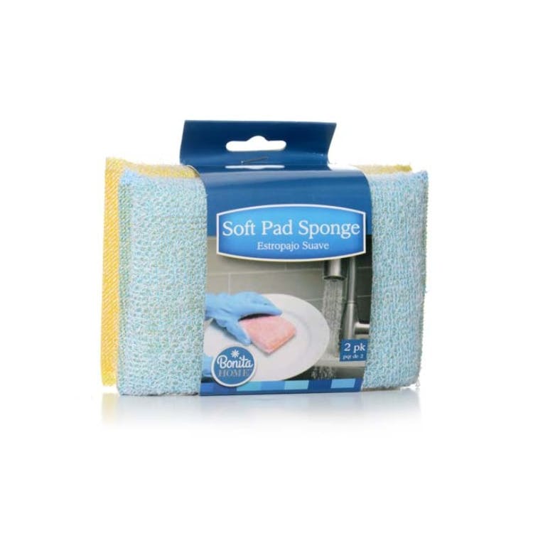 Soft Pad Sponges - Yellow/Blue 2 Pack 3