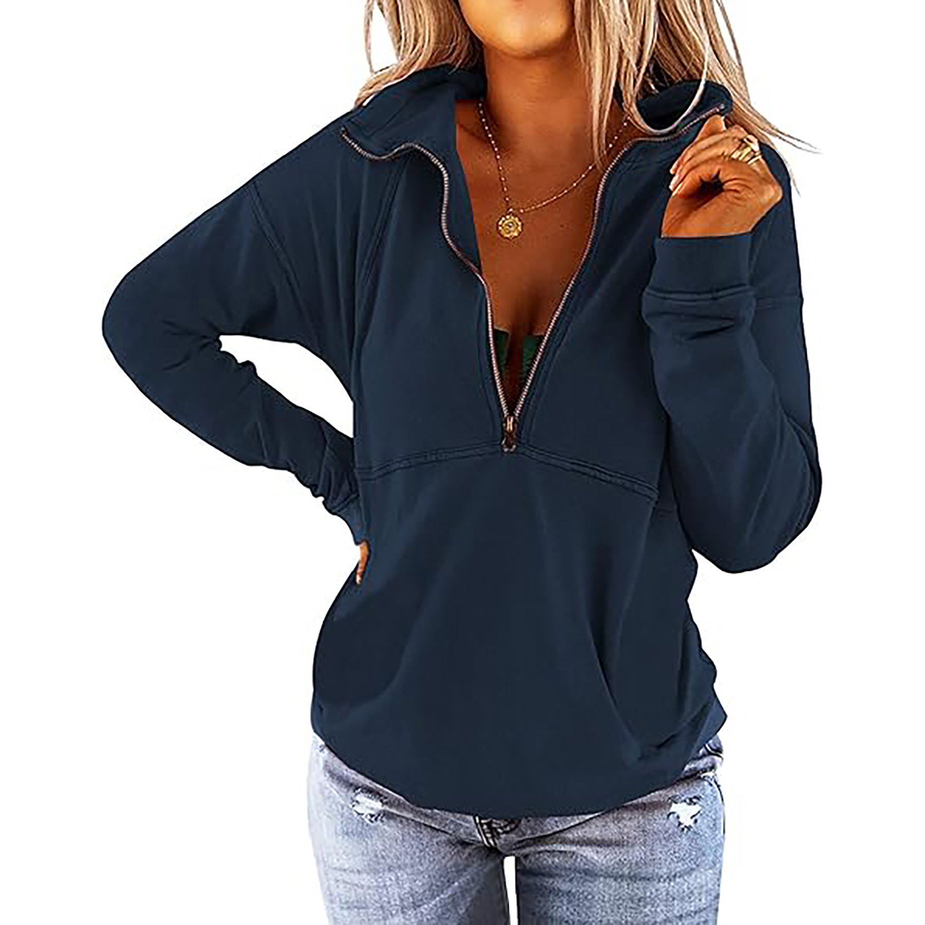Loose Fit Casual Pullover 48