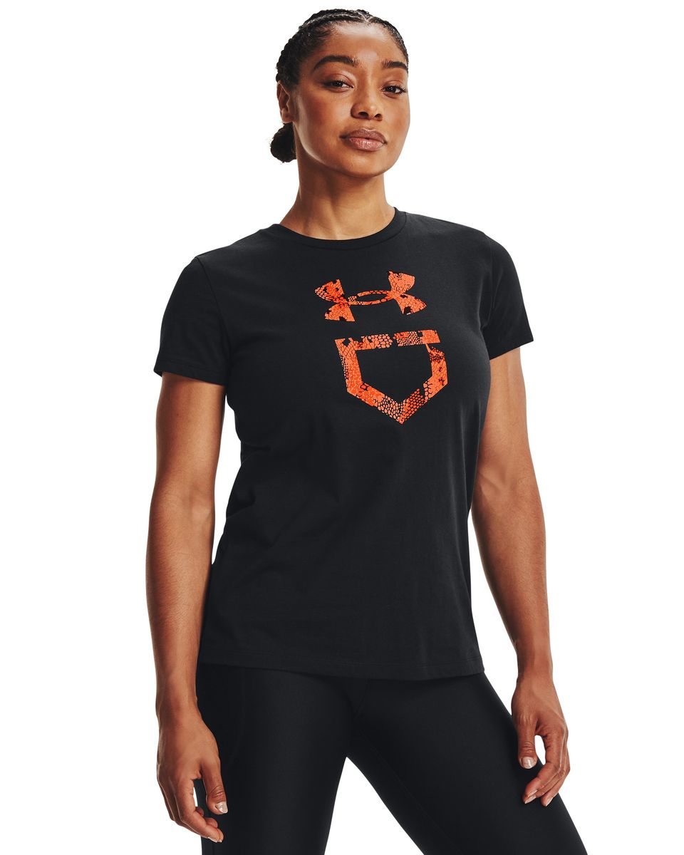 Women's UA Softball Graphic Branded Short Sleeve  4