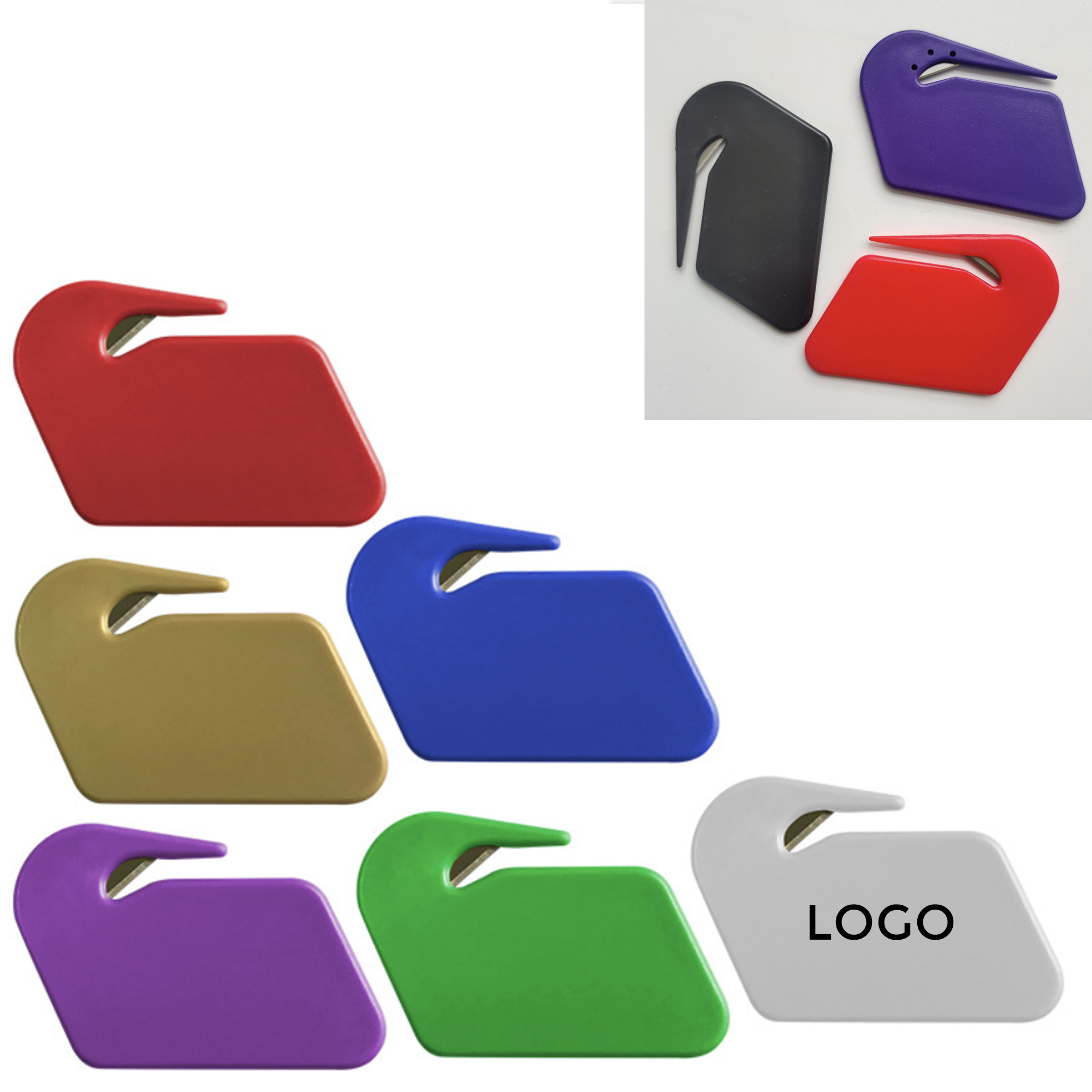 MOQ 10 PCS Durable Letter Opener Envelope Slitter 8