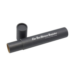 Premium Black Tube Pen Box