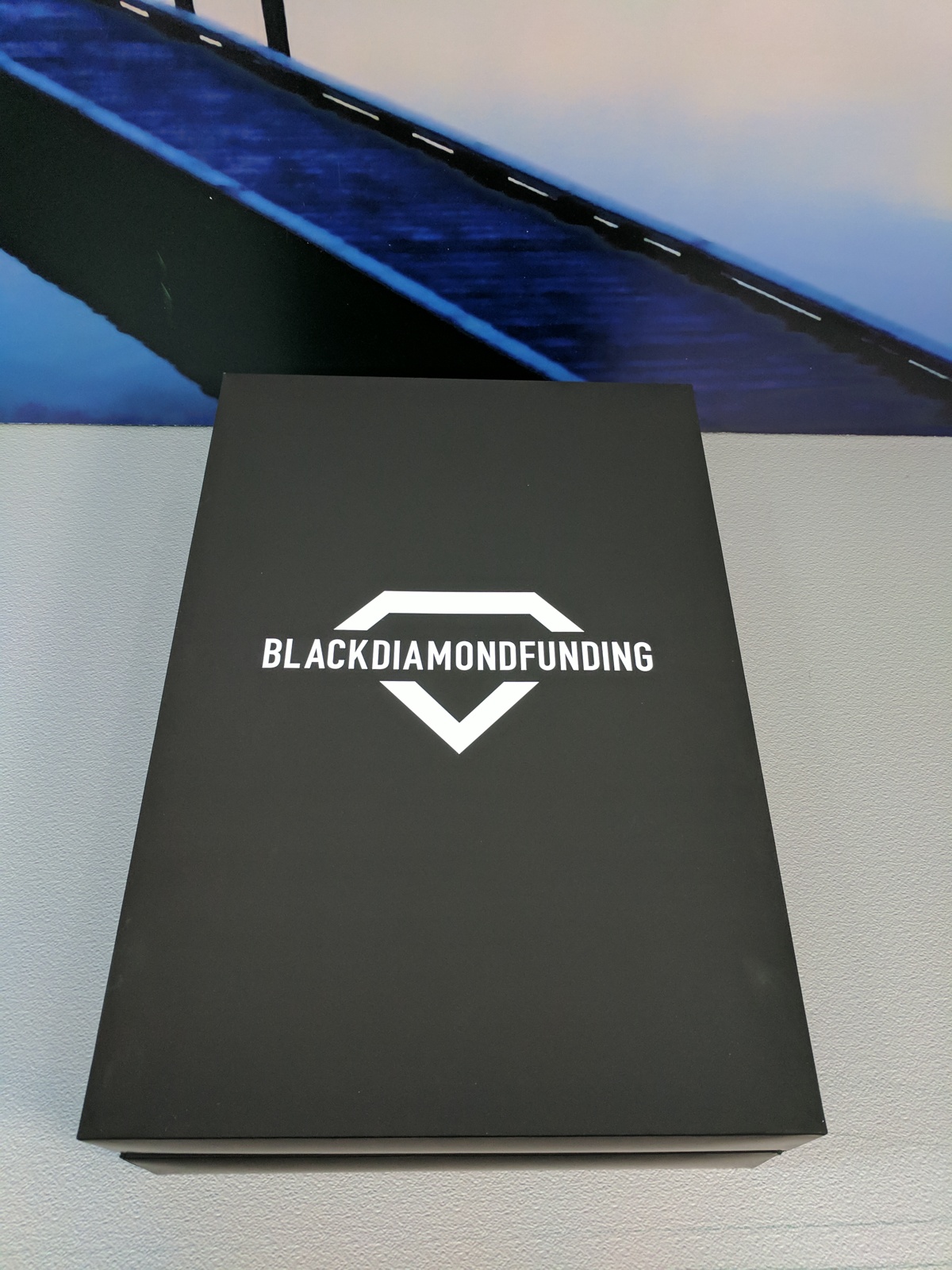 Custom Printed Full Color Hinged Soft Touch Luxury Gift Box - 13x3.5x3 27