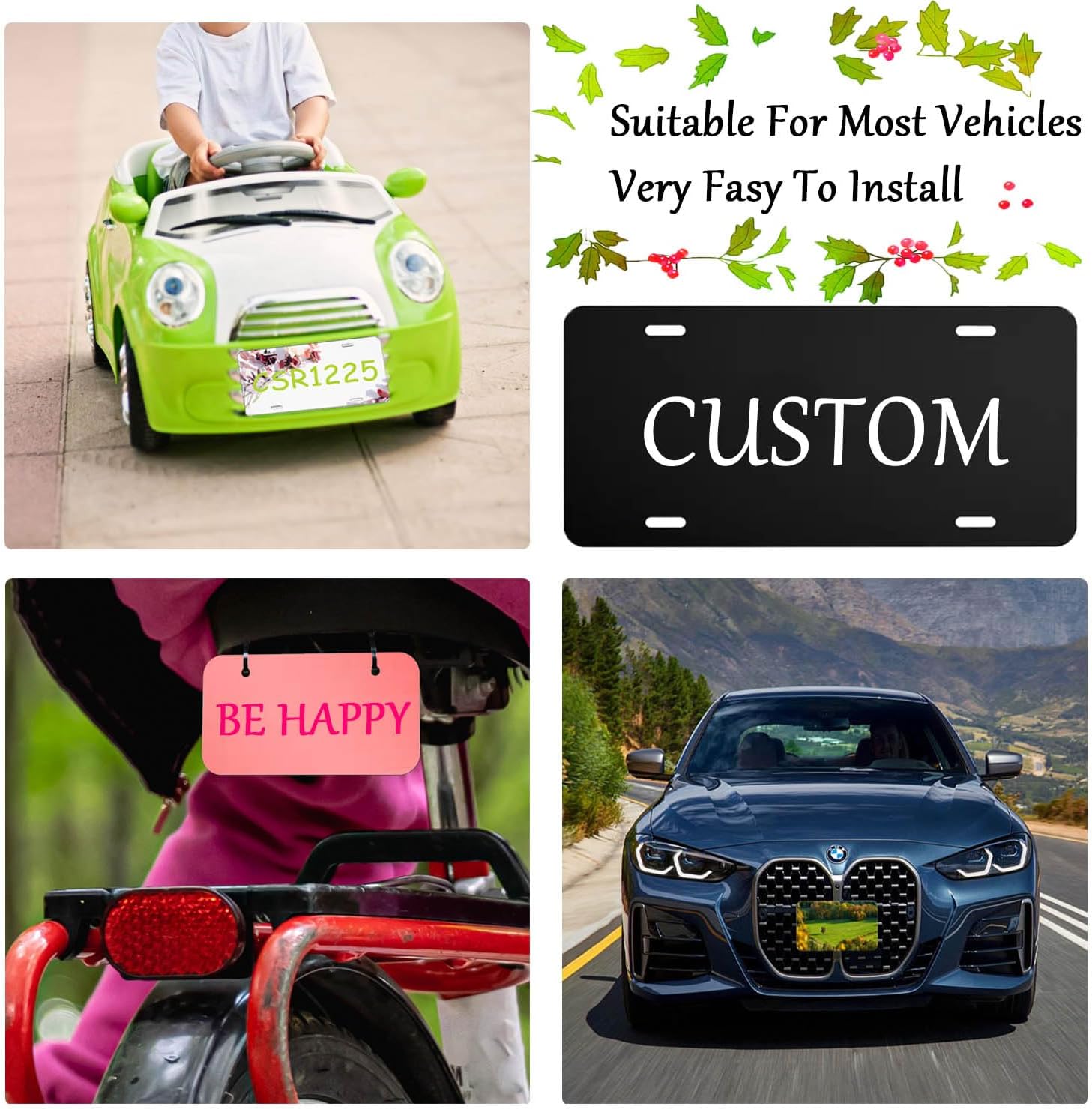 Custom License Plate 8